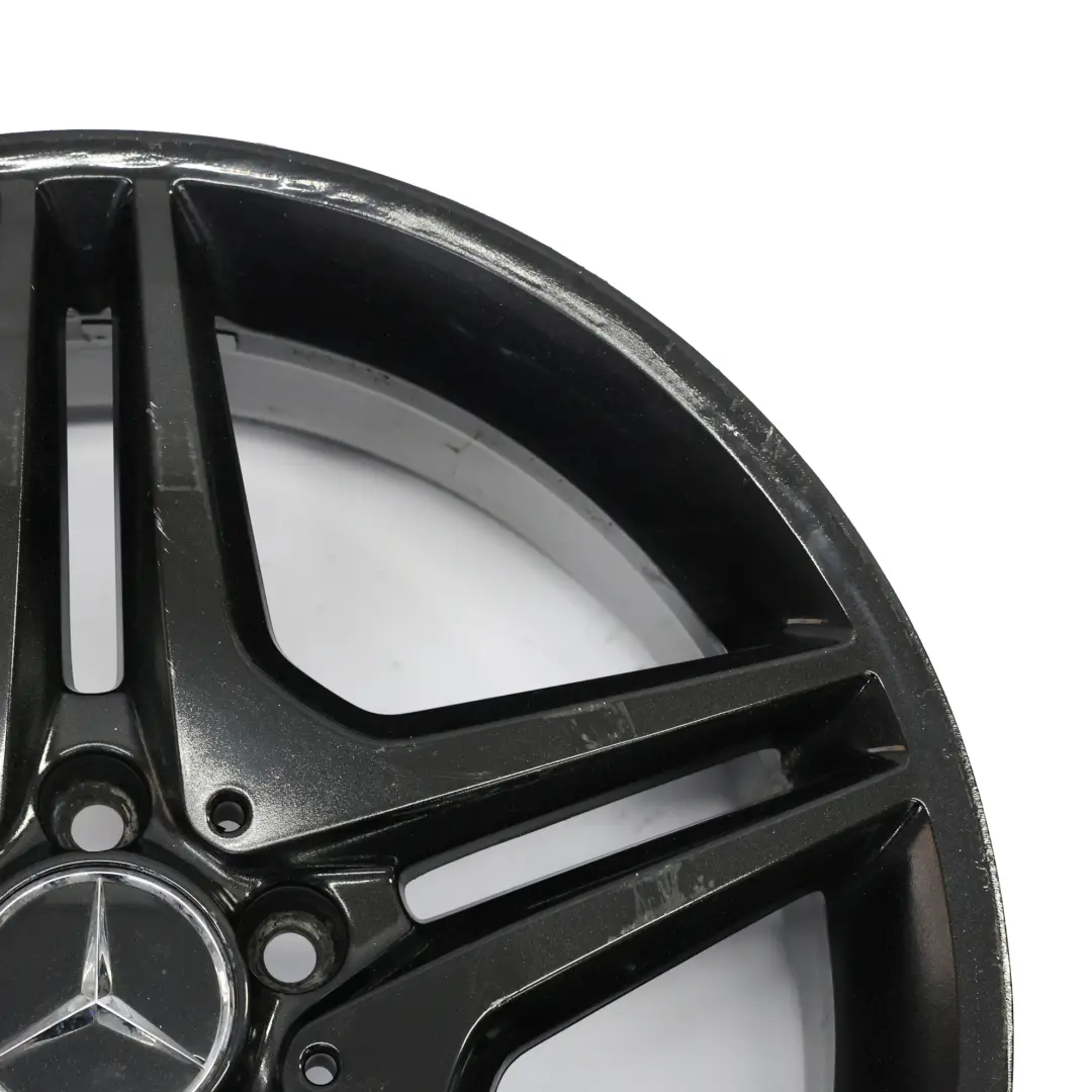 Cerchio in lega 18" 5 doppie razze ET:52 7.5J per Mercedes W176 W246 AMG con numero di parte A1764010302 Mercedes W176 W246 AMG Cerchio in lega 18" 5 doppie razze ET:52 7.5J - SKU A1764010302-8 - Numero di parte A1764010302