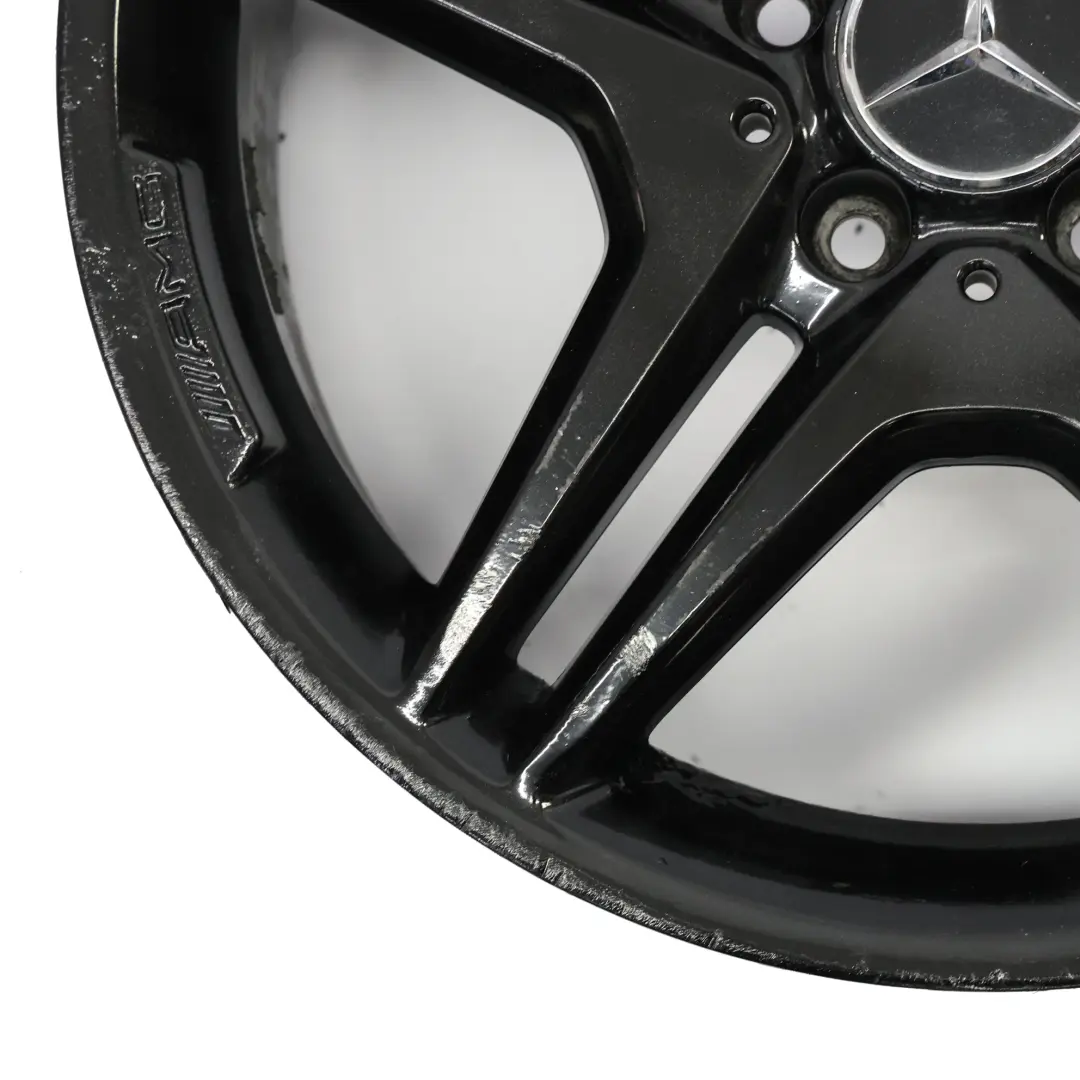 Alloy Rim 18" 5 Double Spoke ET:52 7.5J to Mercedes W176 W246 AMG Wheel with Part number A1764010302 Mercedes W176 W246 AMG Wheel Alloy Rim 18" 5 Double Spoke ET:52 7.5J - SKU A1764010302-8 - Part number A1764010302