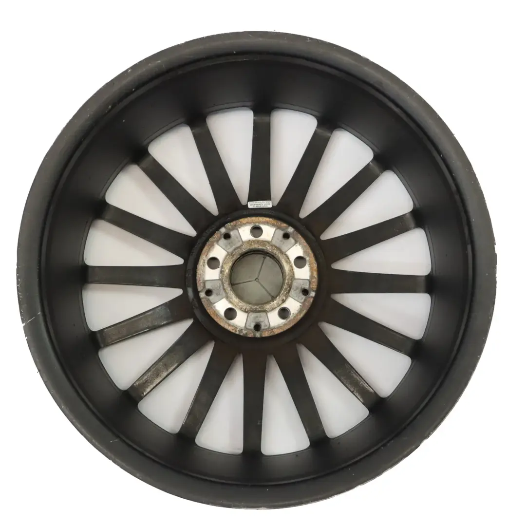 Mercedes C117 W176 AMG Black Wheel Alloy Rim 19" 16 Spoke ET:48 8J - SKU A1764010502-2 - Part number A1764010502