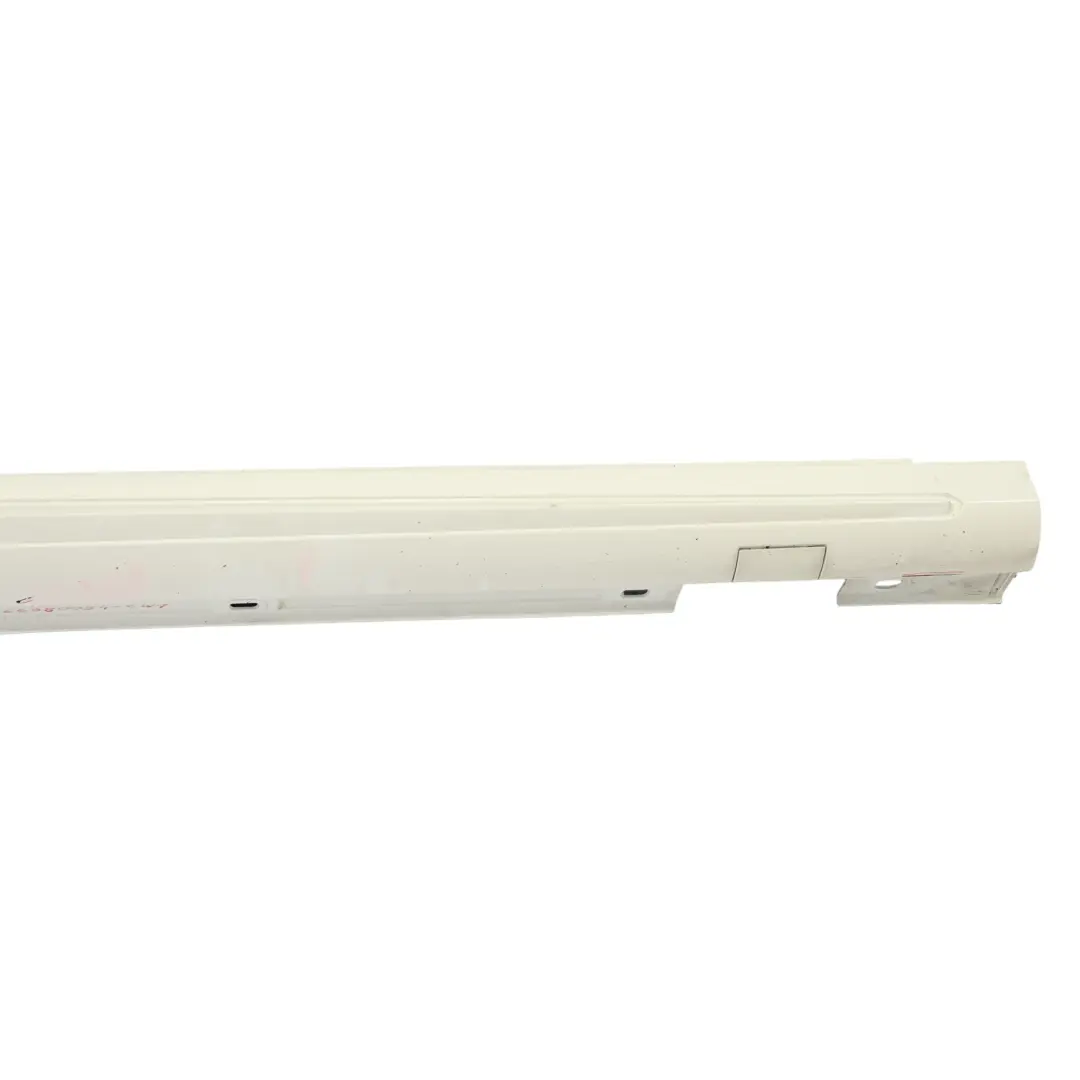 Side Skirt Mercedes W176 AMG Left N/S Door Sill Cover W246 Calcite White - 650 to with Part number A1766980054 Side Skirt Mercedes W176 AMG Left N/S Door Sill Cover W246 Calcite White - 650 - SKU A1766980054-CW1 - Part number A1766980054