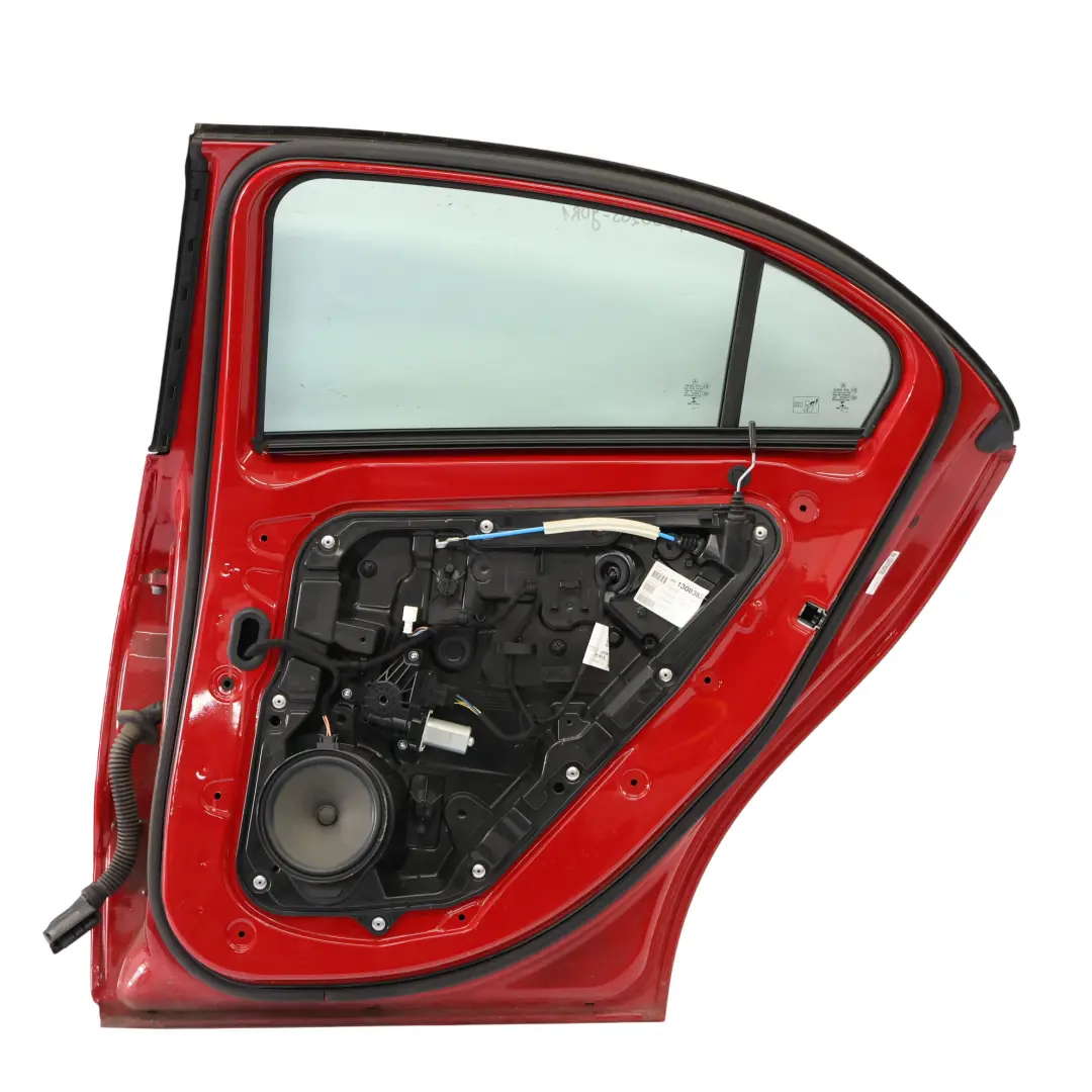 Mercedes W176 Door Rear Right O/S A-Class Jupiter Red - 589 - SKU A1767300205-JUR1 - Part number A1767300205