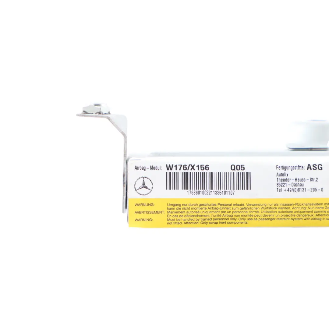 Mercedes W176 Rear Seat Side Air Module Right O/S - SKU A1768601002 - Part number A1768601002
