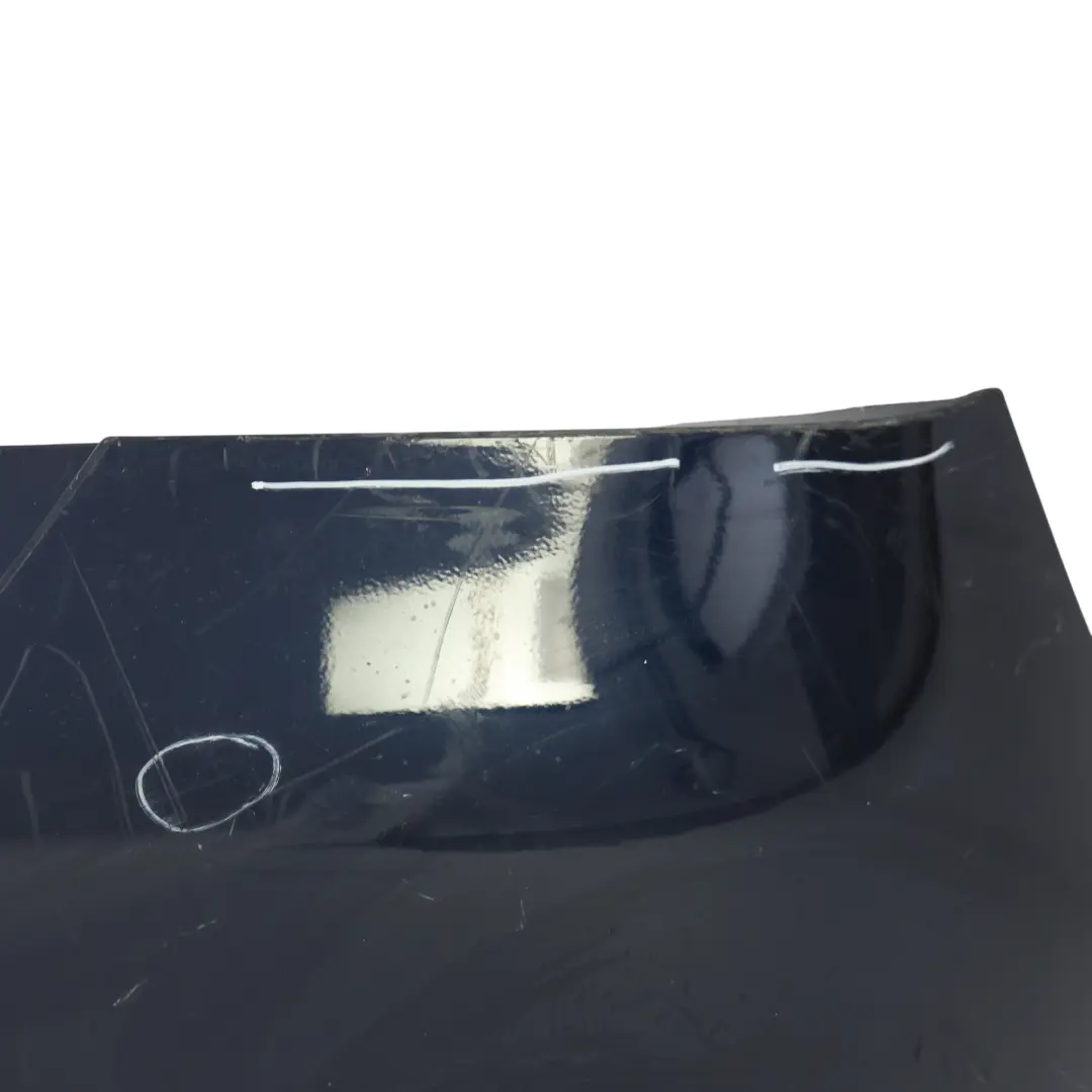 Bumper Mercedes W176 Trim Panel Cover AMG Cavansite Blue Metallic - 890 to Rear with Part number A1768800001 Rear Bumper Mercedes W176 Trim Panel Cover AMG Cavansite Blue Metallic - 890 - SKU A1768800001-CVB - Part number A1768800001