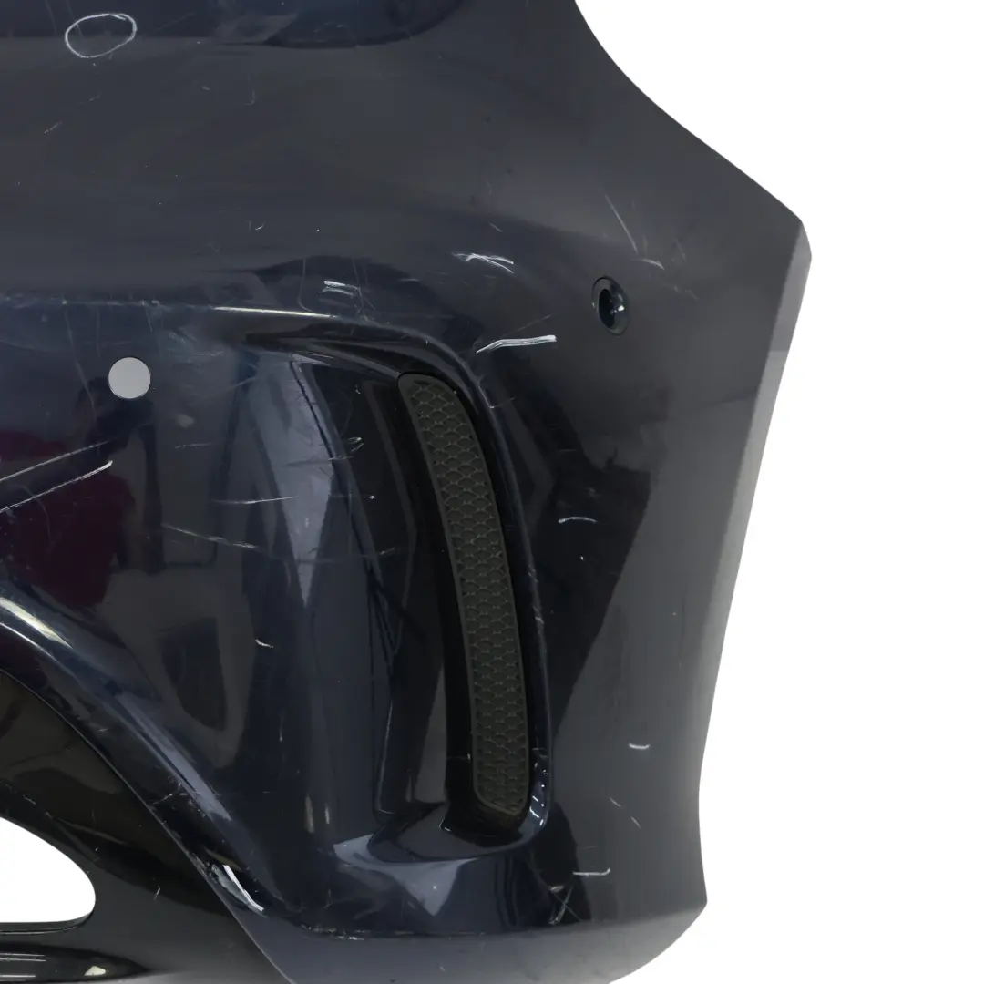 Bumper Mercedes W176 Trim Panel Cover AMG Cavansite Blue Metallic - 890 to Rear with Part number A1768800001 Rear Bumper Mercedes W176 Trim Panel Cover AMG Cavansite Blue Metallic - 890 - SKU A1768800001-CVB - Part number A1768800001