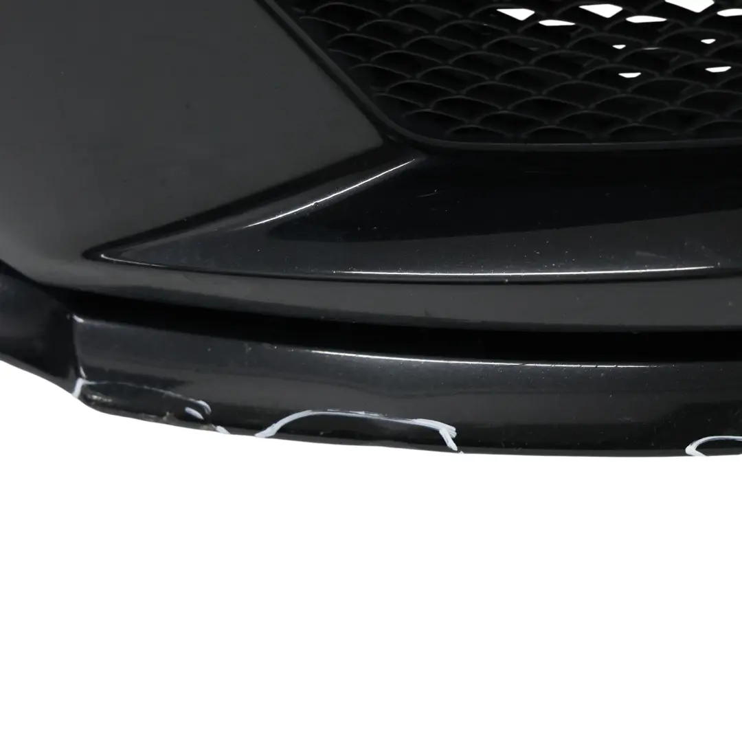 Front Bumper Mercedes W176 AMG Trim Panel Kosmos Cosmic Black Metallic - 191 to with Part number A1768805640 Front Bumper Mercedes W176 AMG Trim Panel Kosmos Cosmic Black Metallic - 191 - SKU A1768805640-KB - Part number A1768805640