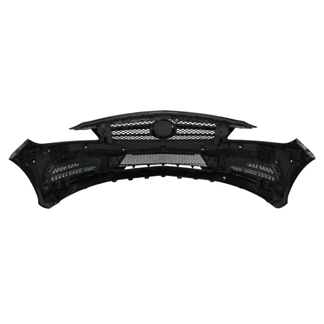 Front Bumper Mercedes W176 AMG Trim Panel Kosmos Cosmic Black Metallic - 191 to with Part number A1768805640 Front Bumper Mercedes W176 AMG Trim Panel Kosmos Cosmic Black Metallic - 191 - SKU A1768805640-KB - Part number A1768805640