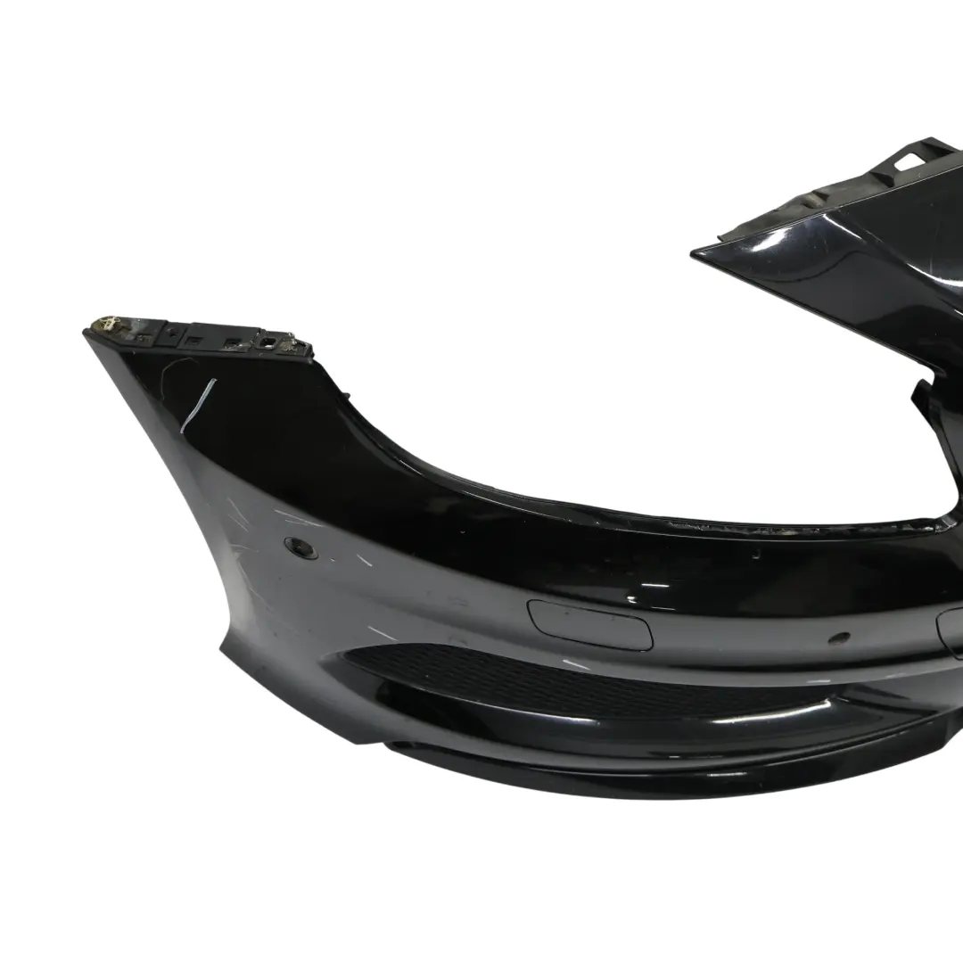 Front Bumper Mercedes W176 AMG Trim Panel Kosmos Cosmic Black Metallic - 191 to with Part number A1768805640 Front Bumper Mercedes W176 AMG Trim Panel Kosmos Cosmic Black Metallic - 191 - SKU A1768805640-KB - Part number A1768805640