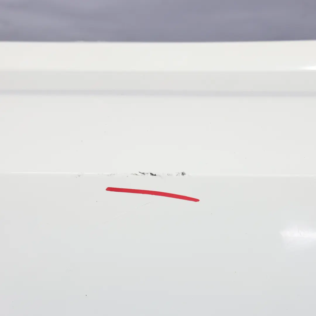 Bumper Mercedes W176 Trim Panel AMG Calcite White - 650 to Rear with Part number A1768805740 Rear Bumper Mercedes W176 Trim Panel AMG Calcite White - 650 - SKU A1768805740-CW1 - Part number A1768805740