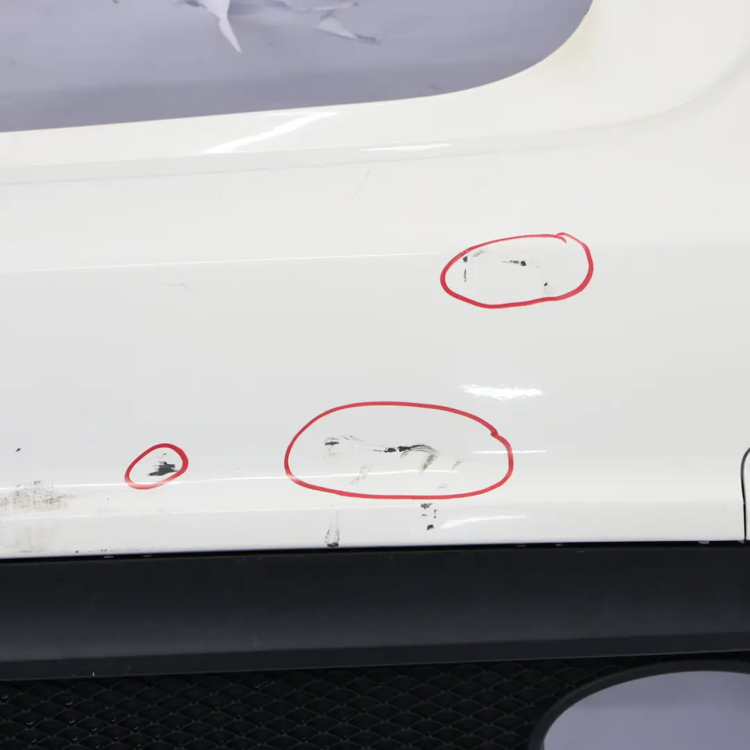 Zderzak Tylny AMG Panel Tylny Calcite White Biały - 650 do Mercedes W176 o numerze A1768805740 Mercedes W176 Zderzak Tylny AMG Panel Tylny Calcite White Biały - 650 - SKU A1768805740-CW1 - Numer Części A1768805740