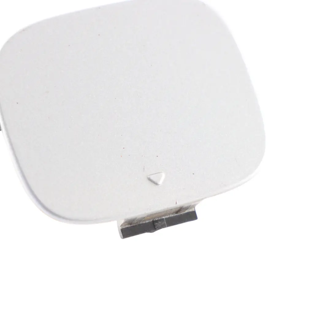 Bumper Flap Towing Eye Cover Polar Silver 761 to Mercedes W176 Rear with Part number A1768850222 Mercedes W176 Rear Bumper Flap Towing Eye Cover Polar Silver 761 - SKU A1768850222-PLS - Part number A1768850222