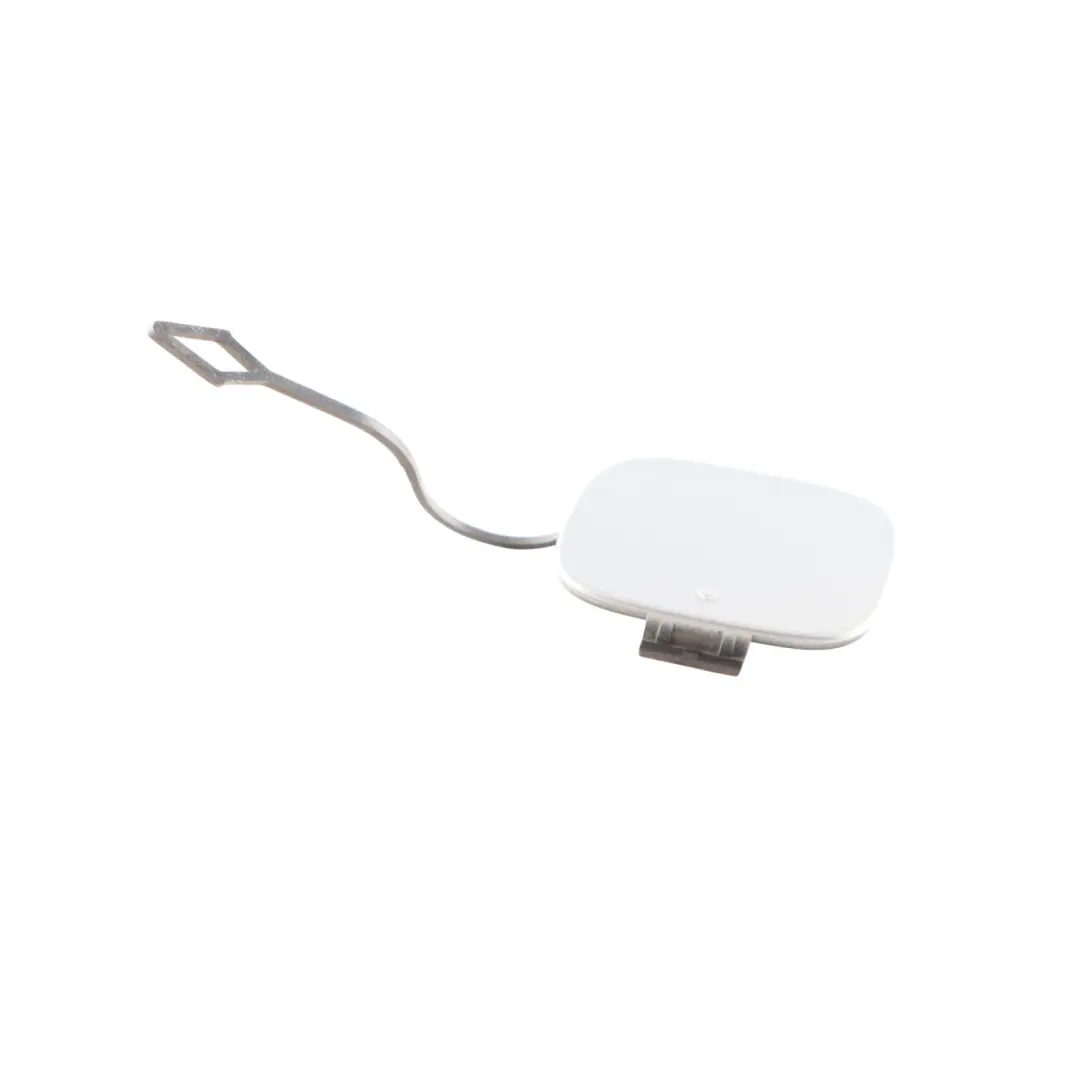 Bumper Flap Towing Eye Cover Polar Silver 761 to Mercedes W176 Rear with Part number A1768850222 Mercedes W176 Rear Bumper Flap Towing Eye Cover Polar Silver 761 - SKU A1768850222-PLS - Part number A1768850222