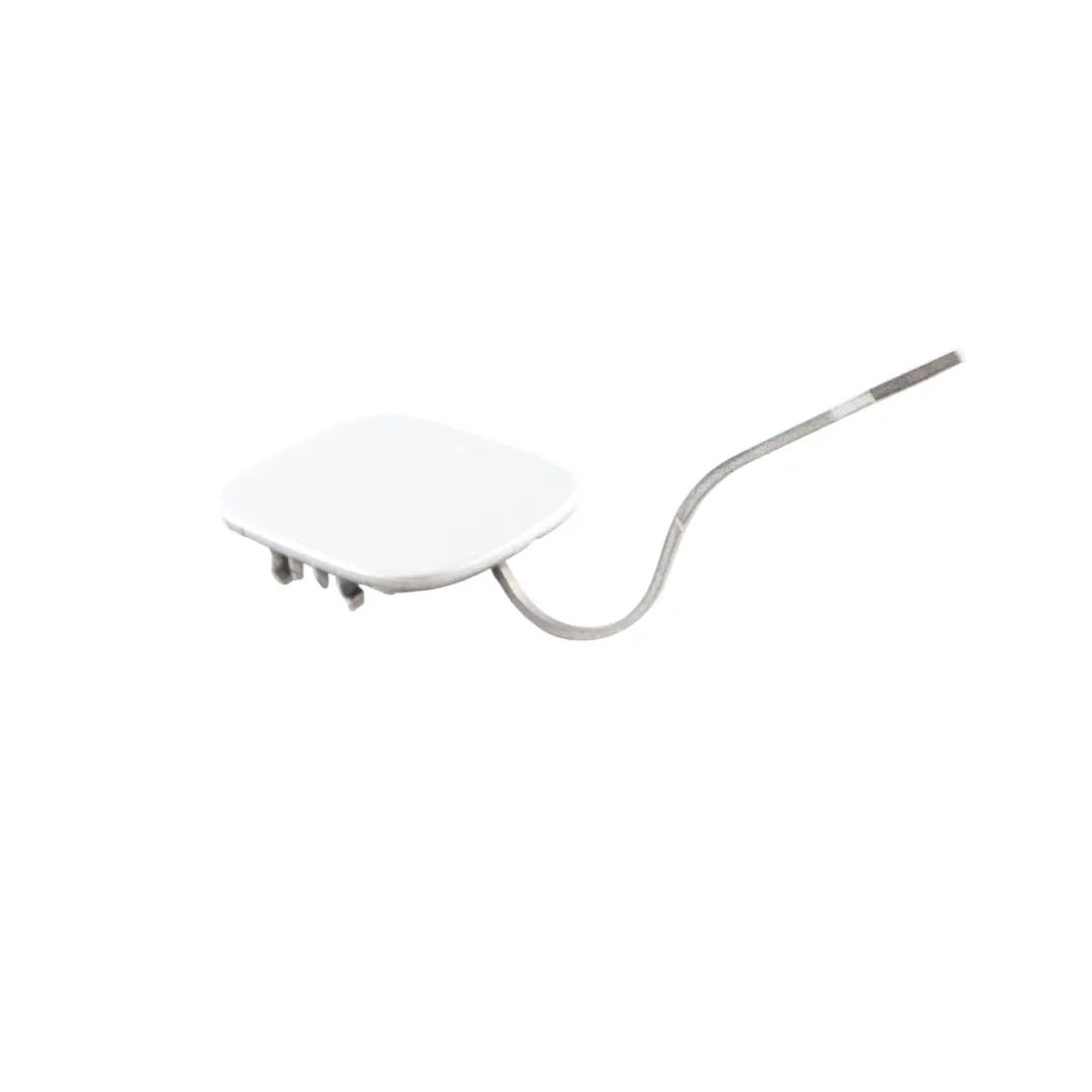 Mercedes W176 Rear Bumper Flap Towing Eye Cover Polar Silver 761 - SKU A1768850222-PLS - Part number A1768850222