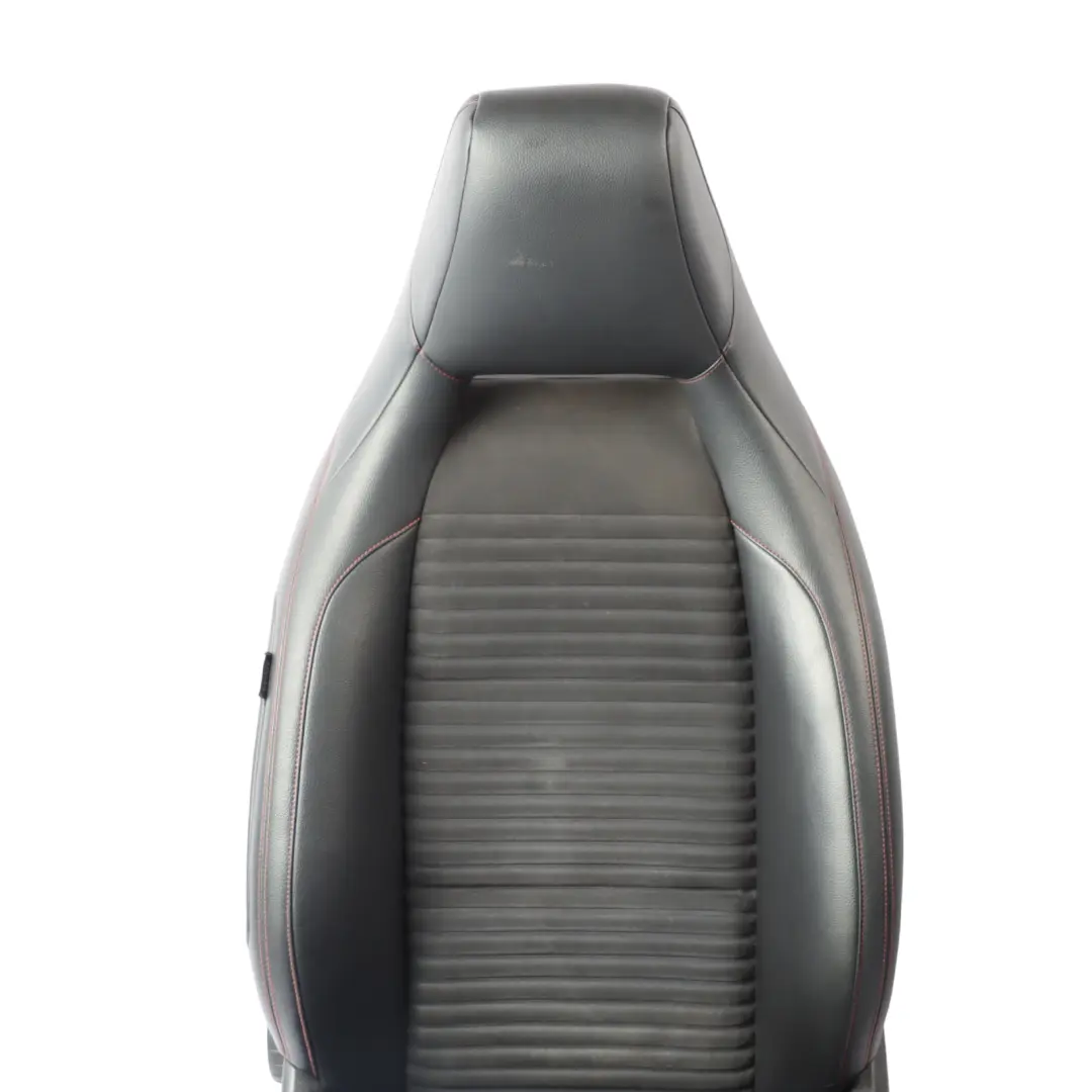 Mercedes W176 Vorne Rechts Sitz Stoff Kunstleder Mikrofaser Schwarz - SKU A1769109201-2 - Teilenummer A1769109201