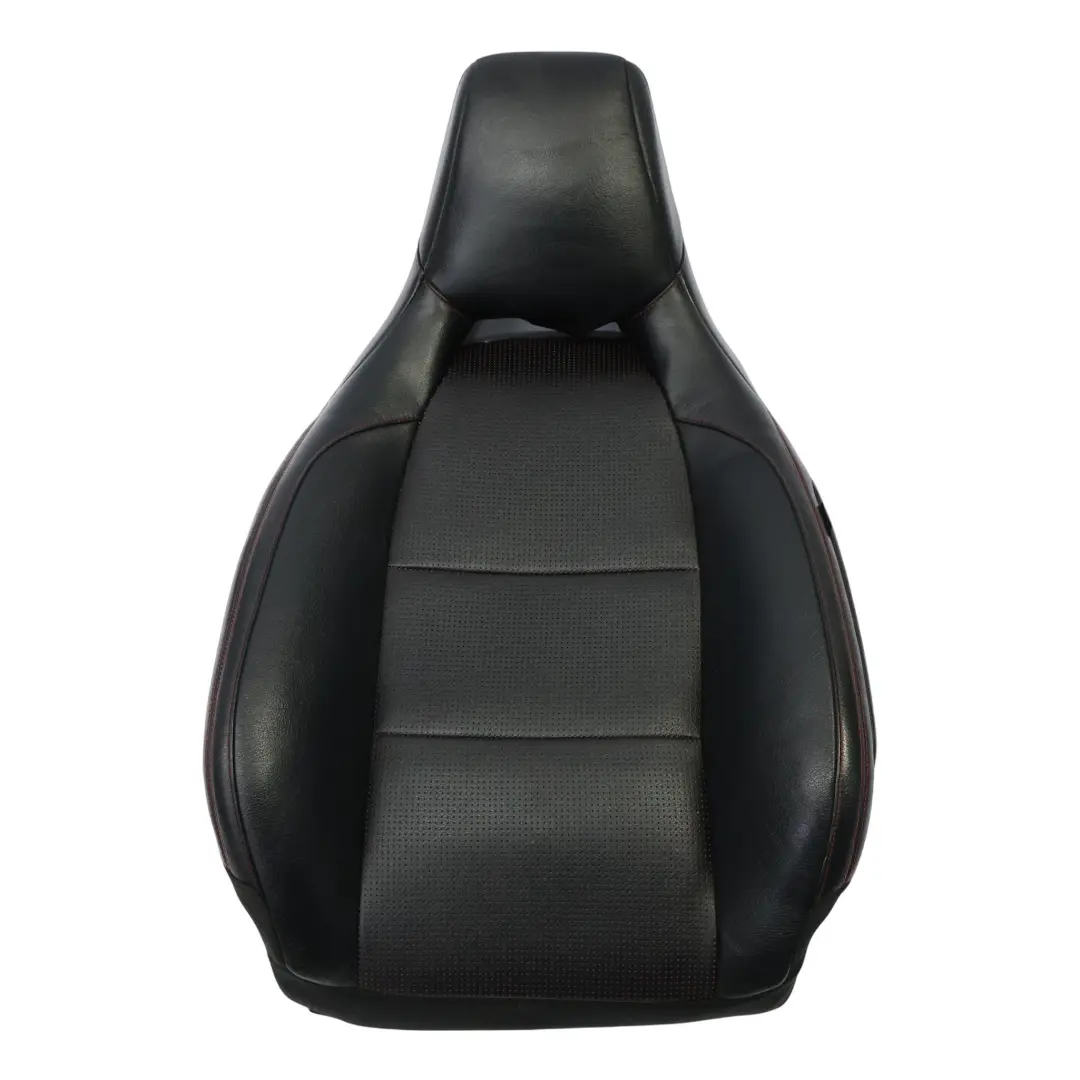 Sedile Anteriore Sinistro Riscaldato In Nera Microfibra Con Rossi per Mercedes W176 con numero di parte A1769109501 Mercedes W176 Sedile Anteriore Sinistro Riscaldato In Nera Microfibra Con Rossi - SKU A1769109501 - Numero di parte A1769109501