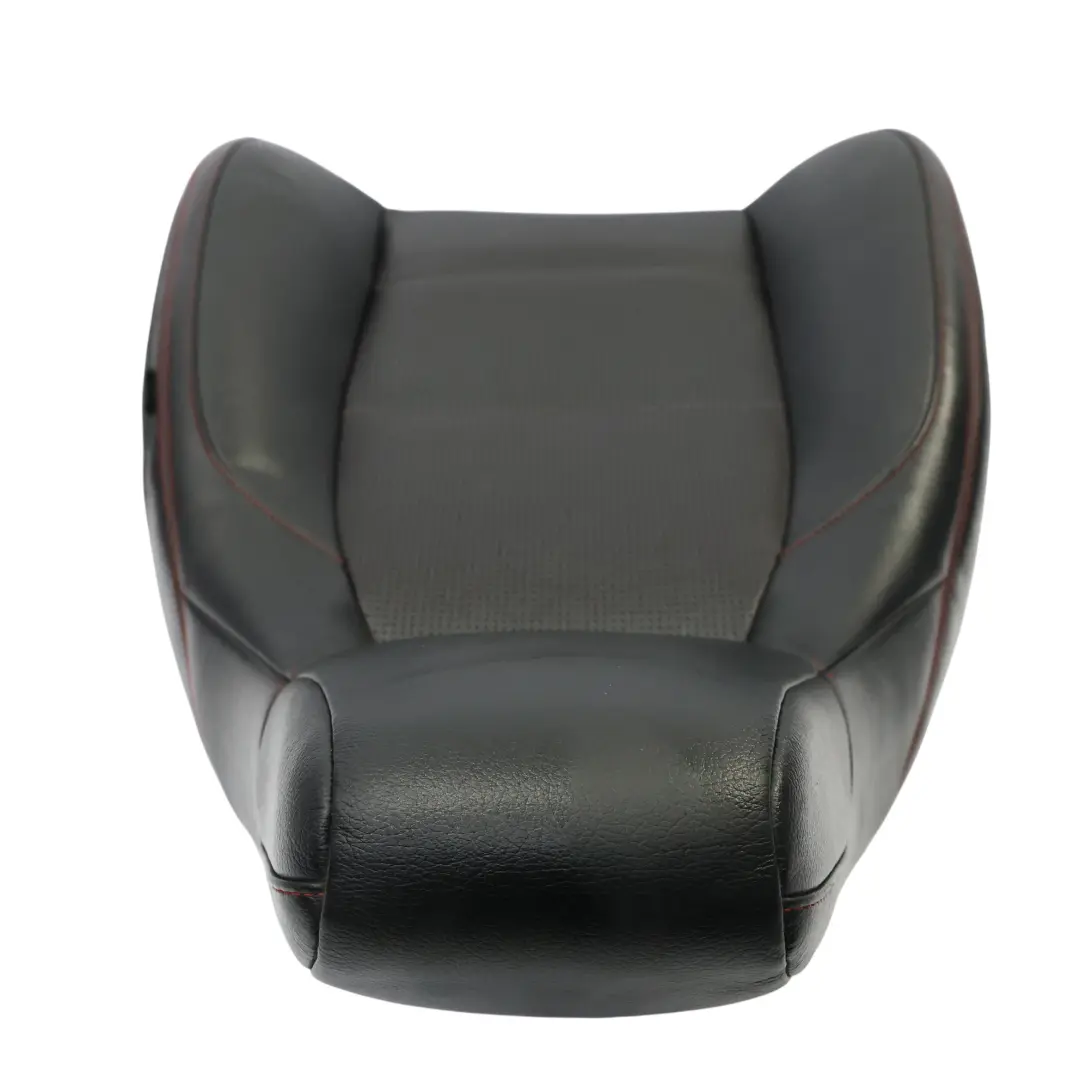 Front Left N/S Heated Black Leather Microfibre Red Accent to Mercedes W176 Seat with Part number A1769109501 Mercedes W176 Seat Front Left N/S Heated Black Leather Microfibre Red Accent - SKU A1769109501 - Part number A1769109501