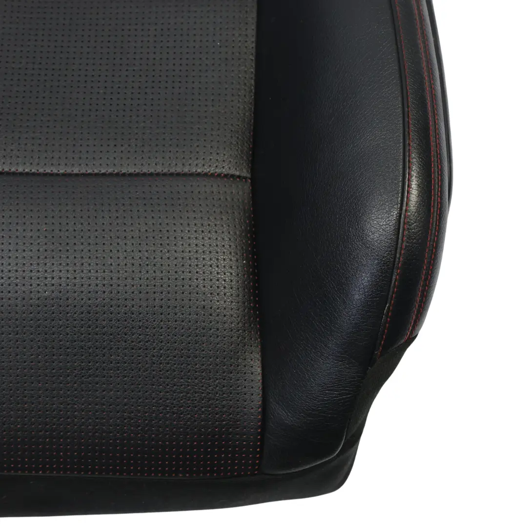 Mercedes W176 Seat Front Left N/S Heated Black Leather Microfibre Red Accent - SKU A1769109501 - Part number A1769109501