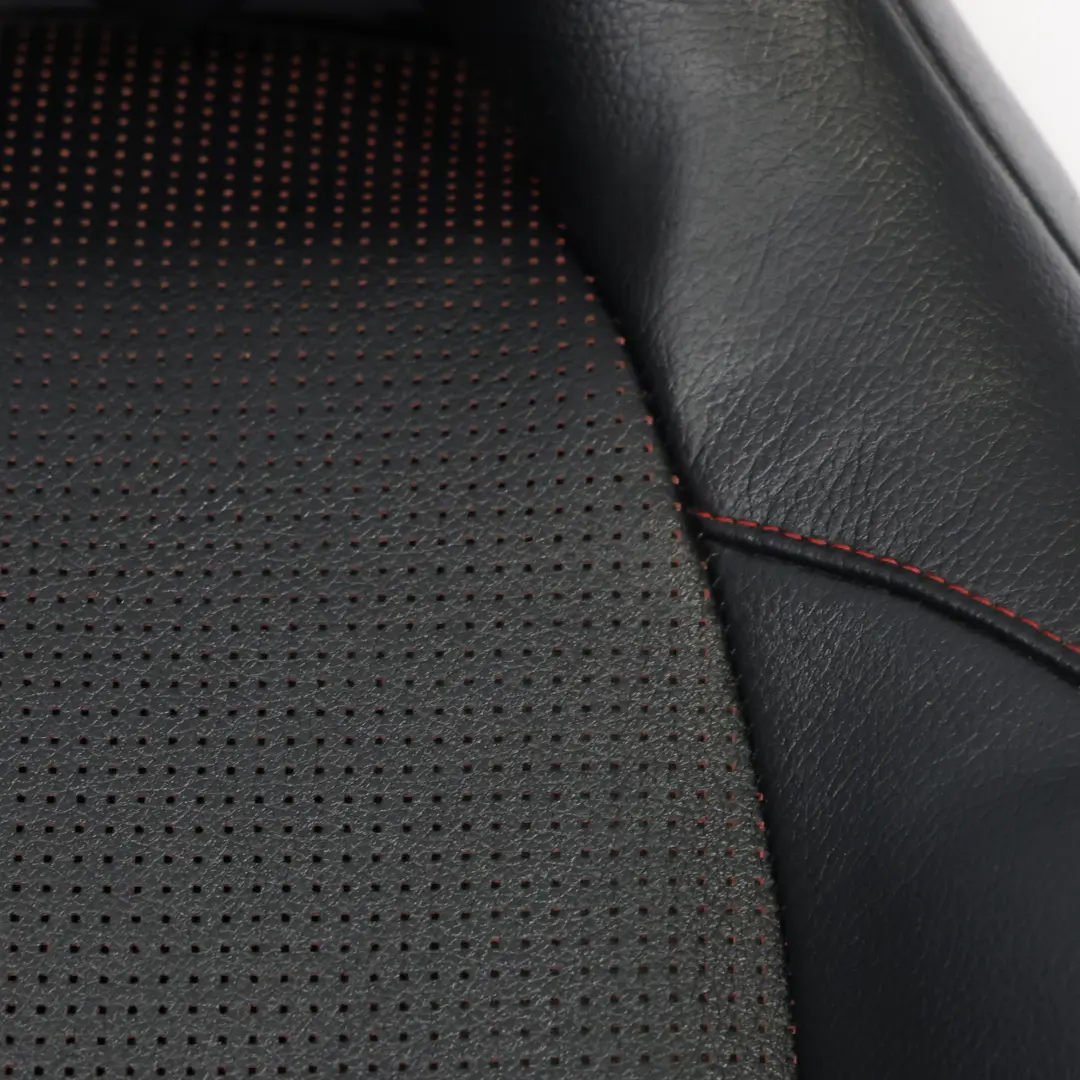 Mercedes W176 Siège Avant Gauche Chauffant Cuir Noir Microfibre Avec Rouges - SKU A1769109501 - Numéro de pièce A1769109501