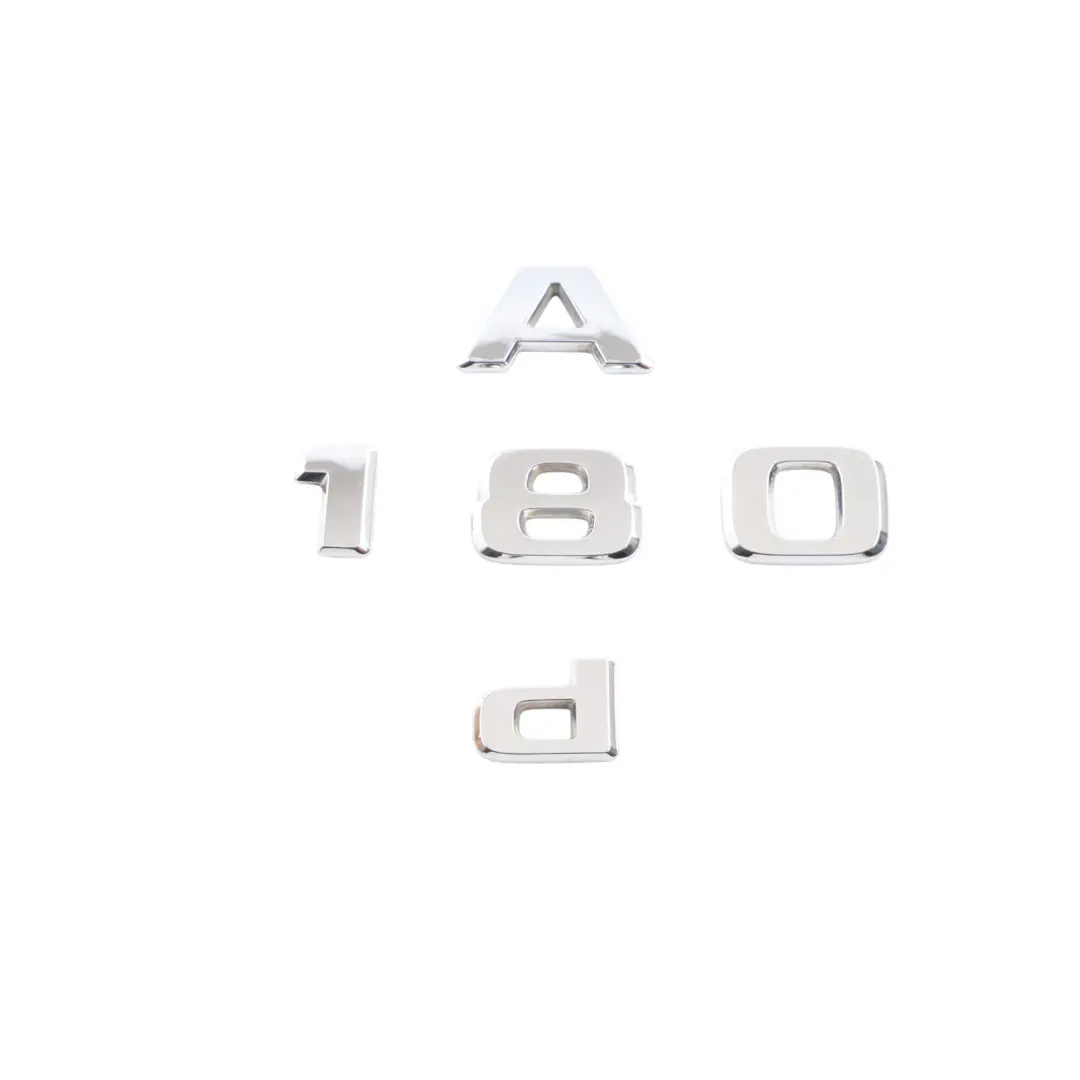 A180 Rear Boot Trunk Tailgate Adhered Emblem Lettering to Mercedes W177 with Part number A1778171400 Mercedes W177 A180 Rear Boot Trunk Tailgate Adhered Emblem Lettering - SKU A1778171400 - Part number A1778171400