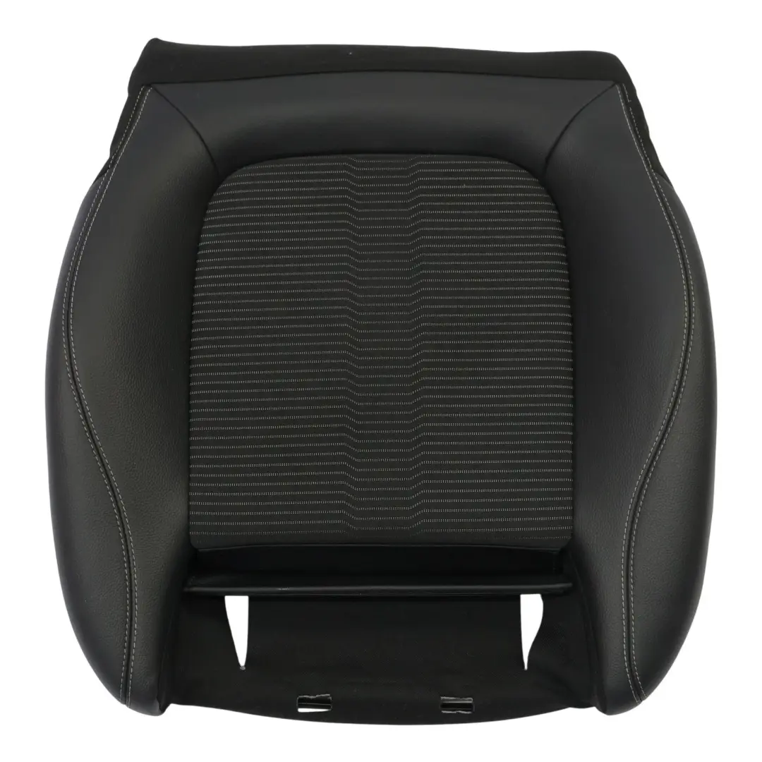 Mercedes W177 Front Seat Lower Bottom Cover Cushion Left N/S Half Leather Black - SKU A1779102303 - Part number A1779102303
