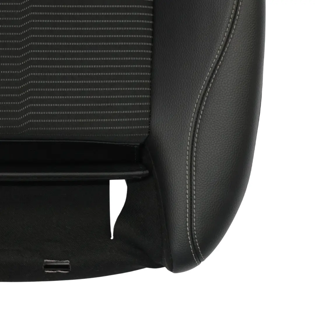 Mercedes W177 Asiento Delantero Parte Inferior Cojín Izquierdo Medio Cuero Negro - SKU A1779102303 - Número de pieza A1779102303