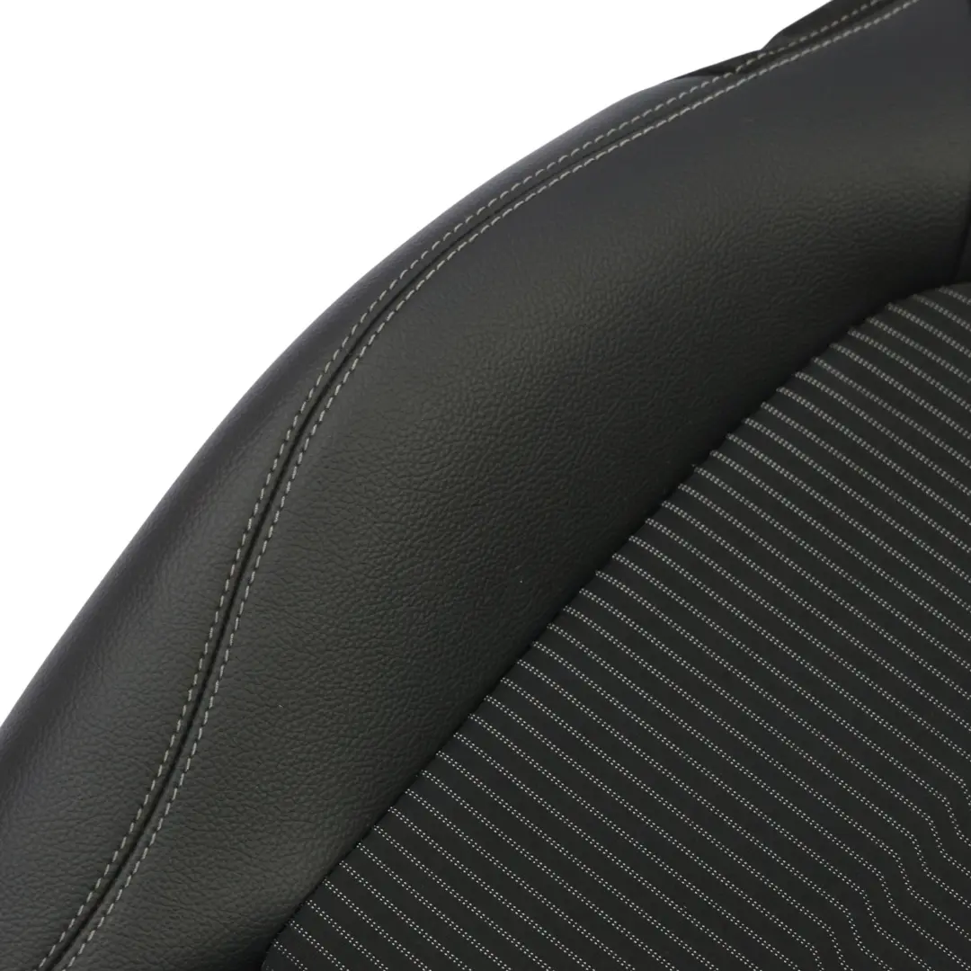 Mercedes W177 Front Seat Lower Bottom Cover Cushion Left N/S Half Leather Black - SKU A1779102303 - Part number A1779102303