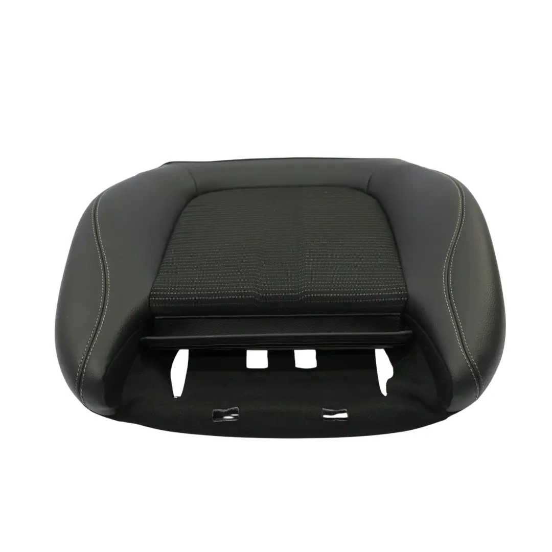 Mercedes W177 Front Seat Lower Bottom Cover Cushion Left N/S Half Leather Black - SKU A1779102303 - Part number A1779102303