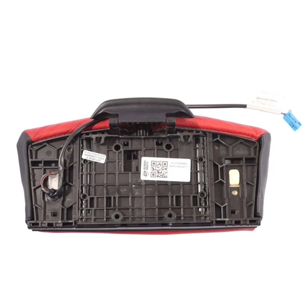 Mercedes W177 Vordersitz Oberschenkelauflage Rot Leder Links Rechts - SKU A1779109902 - Teilenummer A1779109902