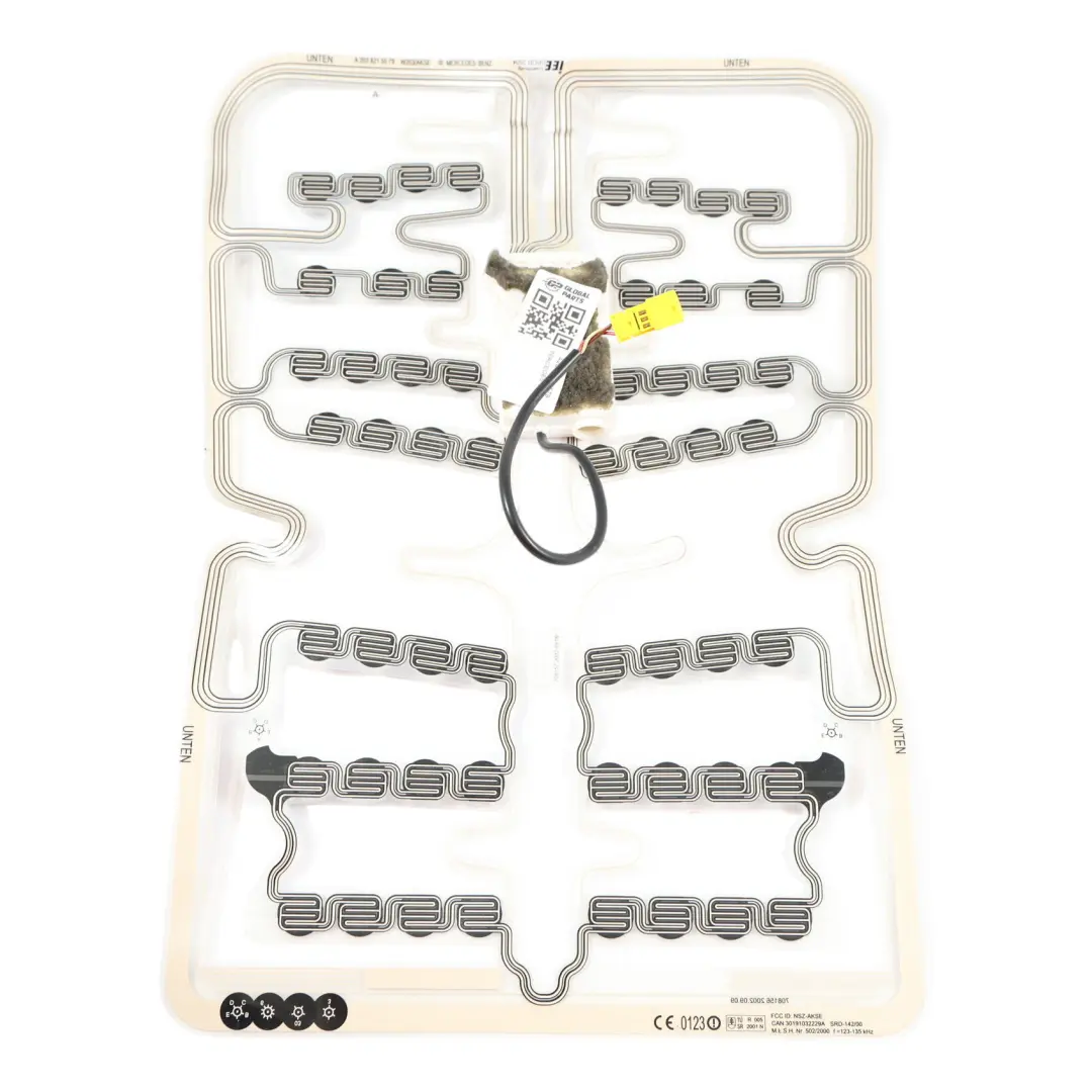  Sensor De Ocupación Mercedes W203 Asiento Del Pasajero Delantero - SKU A2038215579 - Número de pieza A2038215579