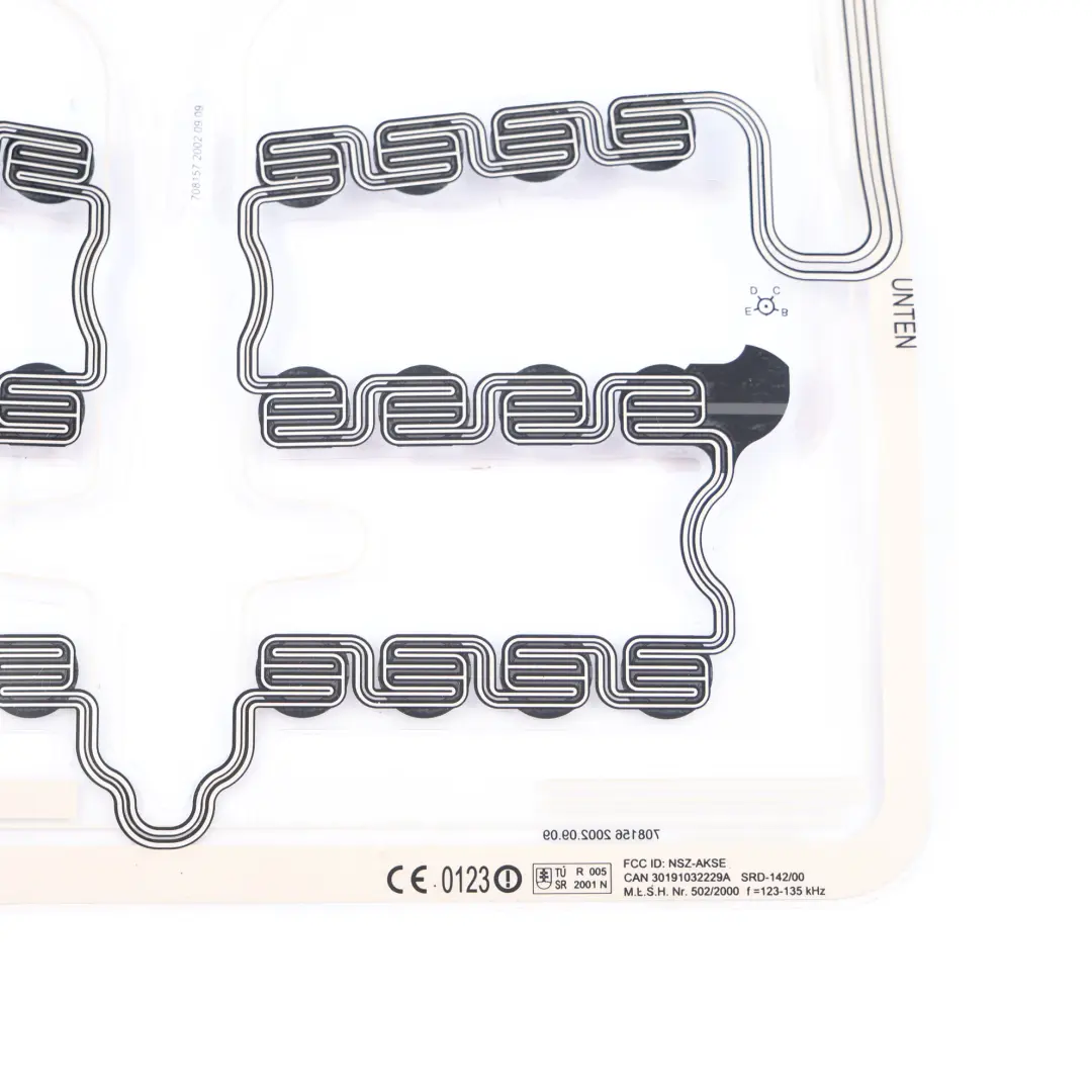 Occupancy Mat Mercedes W203 Front Passenger Seat Sensor Unit to with Part number A2038215579 Occupancy Mat Mercedes W203 Front Passenger Seat Sensor Unit - SKU A2038215579 - Part number A2038215579