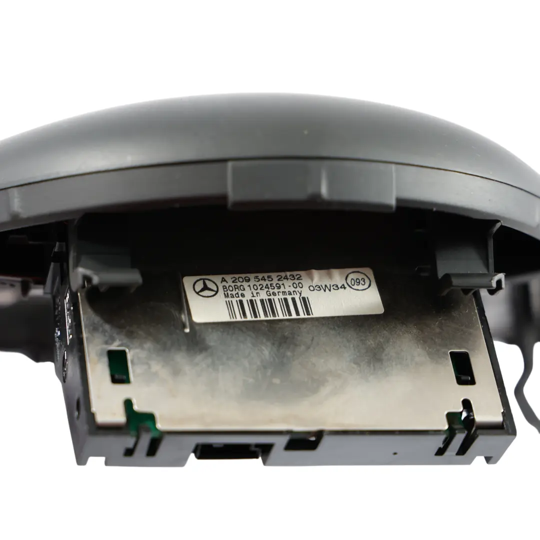  Embellecedor Salpicadero Mercedes W203 Altavoz Rejilla Negro - SKU A2038301218 - Número de pieza A2038301218