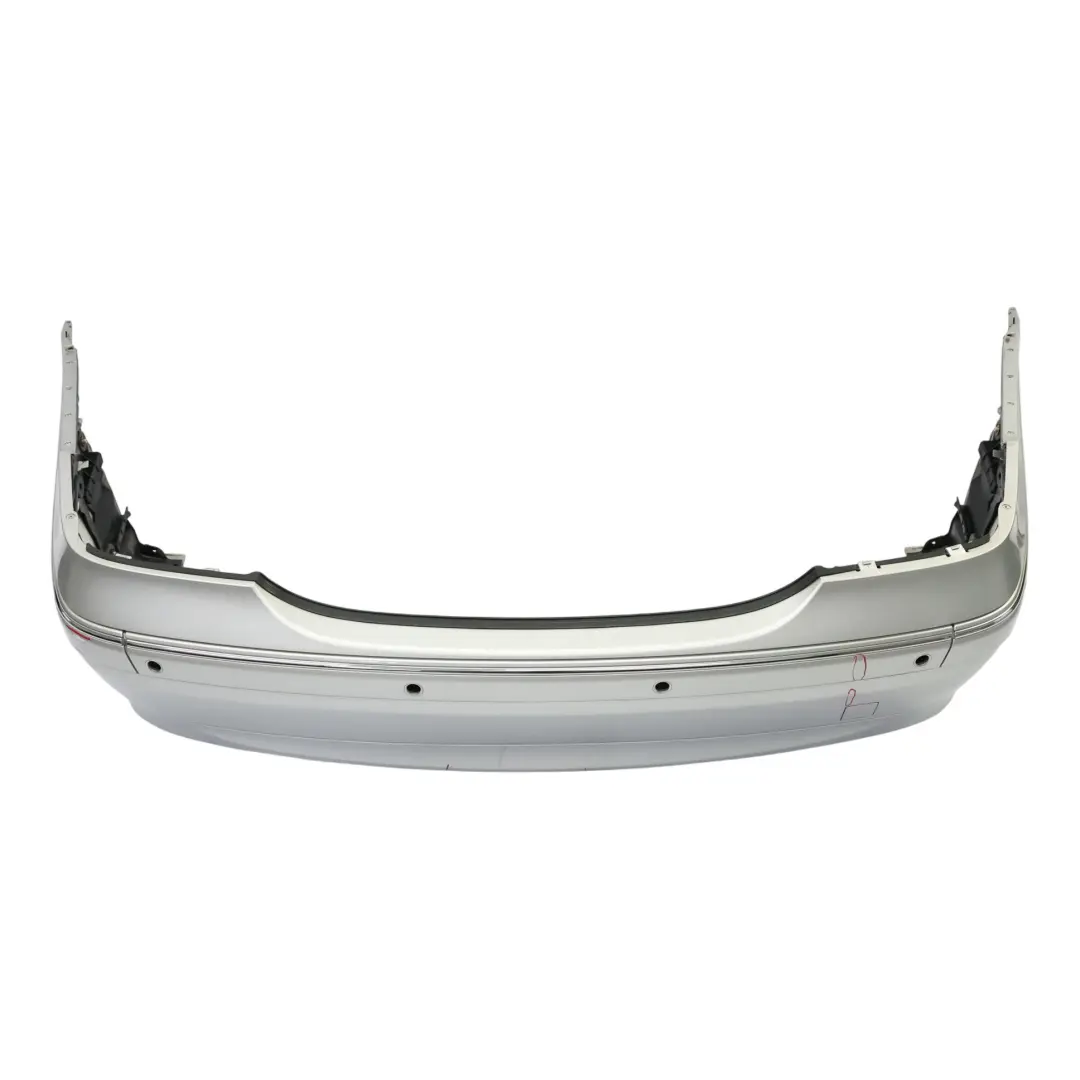 Bumper Mercedes W203 Sport Trim Panel Brilliant Silver Metallic - 744 to Rear with Part number A2038853925 Rear Bumper Mercedes W203 Sport Trim Panel Brilliant Silver Metallic - 744 - SKU A2038853925-BRS - Part number A2038853925