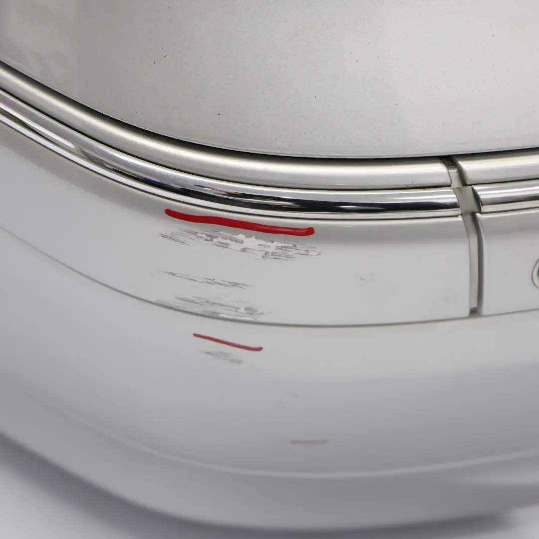 Bumper Mercedes W203 Sport Trim Panel Brilliant Silver Metallic - 744 to Rear with Part number A2038853925 Rear Bumper Mercedes W203 Sport Trim Panel Brilliant Silver Metallic - 744 - SKU A2038853925-BRS - Part number A2038853925