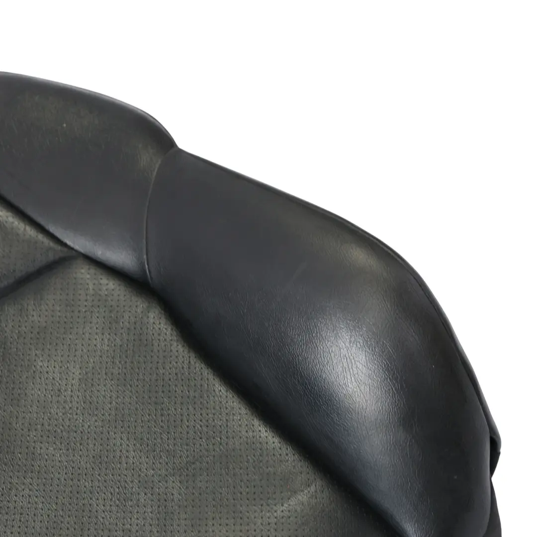 Mercedes W203 Sitz Lehnenbezug Vorne Links Schwarz Leder - SKU A2039105247 - Teilenummer A2039105247