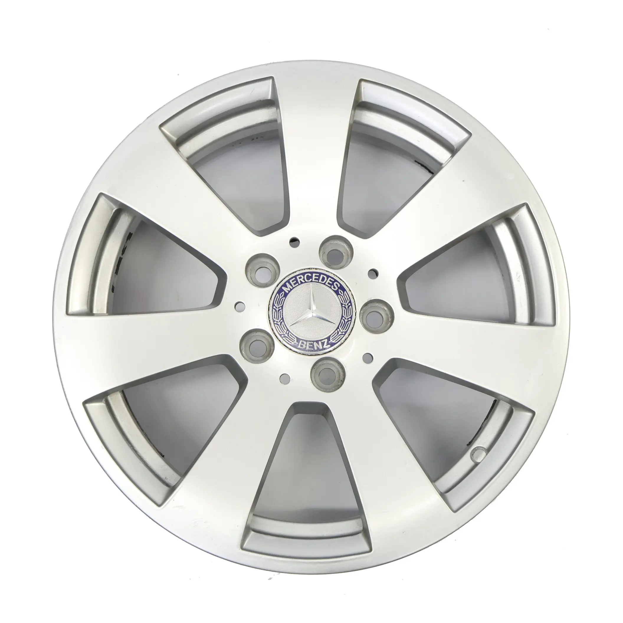 Mercedes W204 Cerchio in lega argento 7 razze 16" 6J ET:39 A2044011002