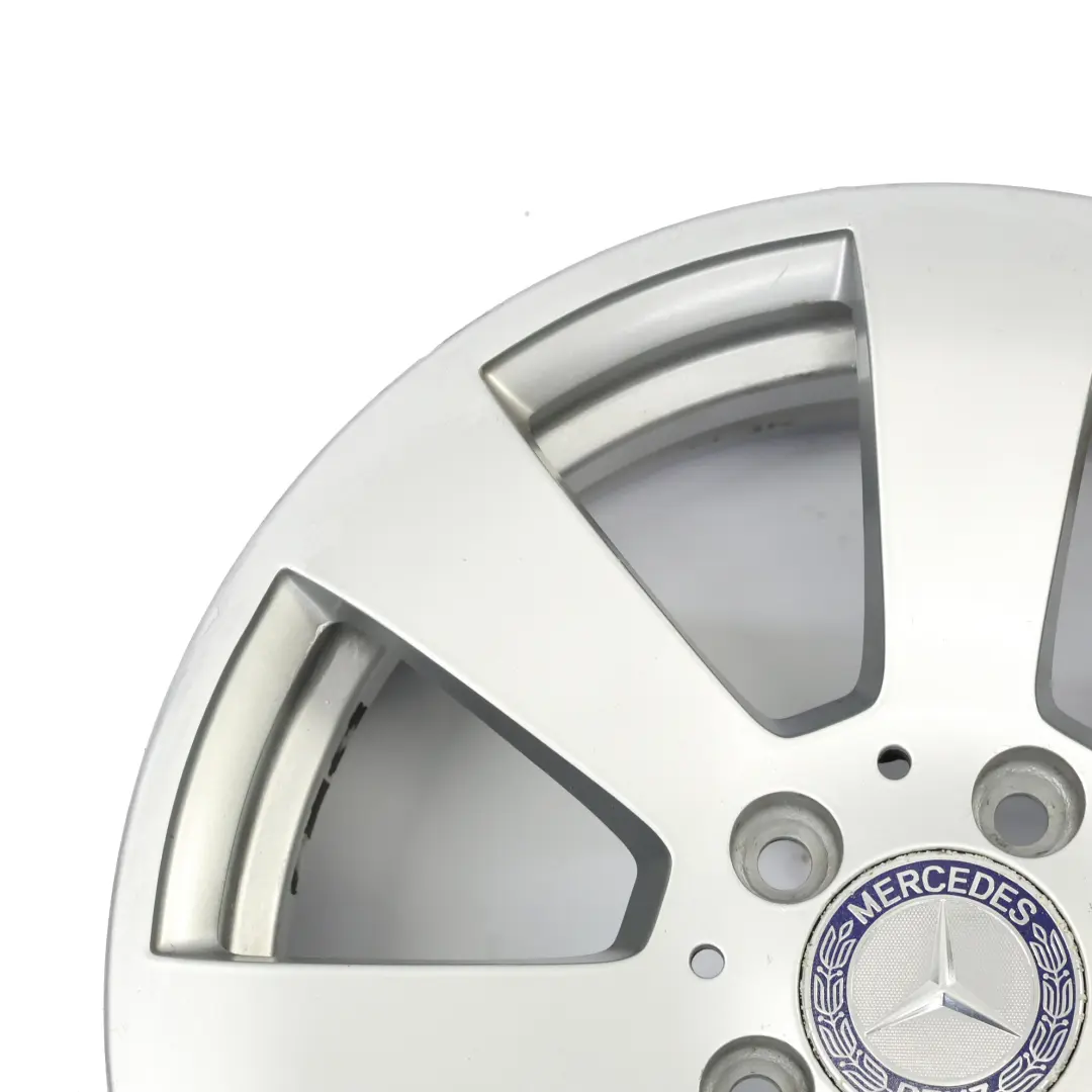 Mercedes W204 Silver Alloy Wheel Rim 7 Spoke 16" 6J ET:39 - SKU A2044011002-2 - Part number A2044011002