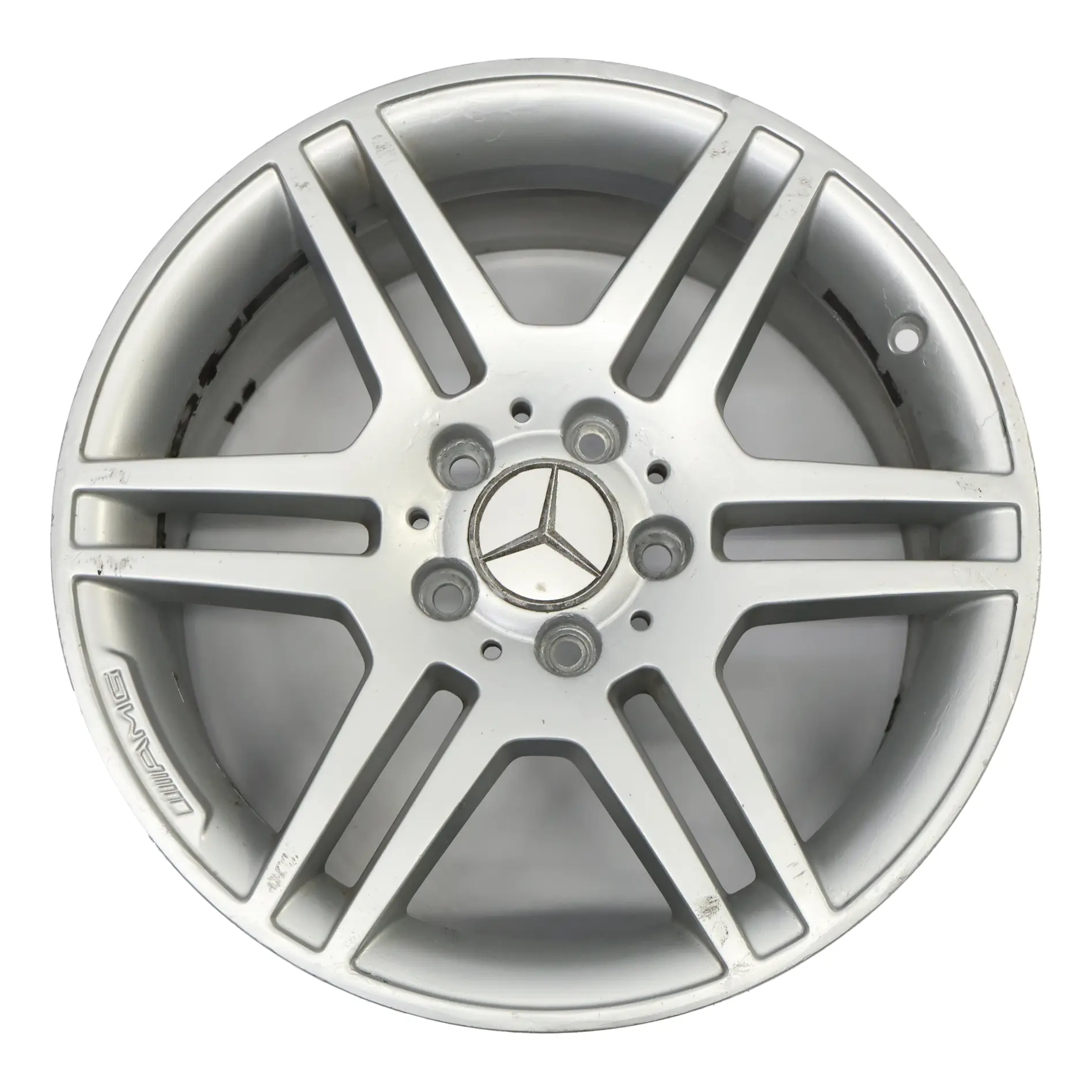 Mercedes W204 AMG 6 Double-Spoke Alloy Wheel Rim 17" ET:58 8,5J A2044014602