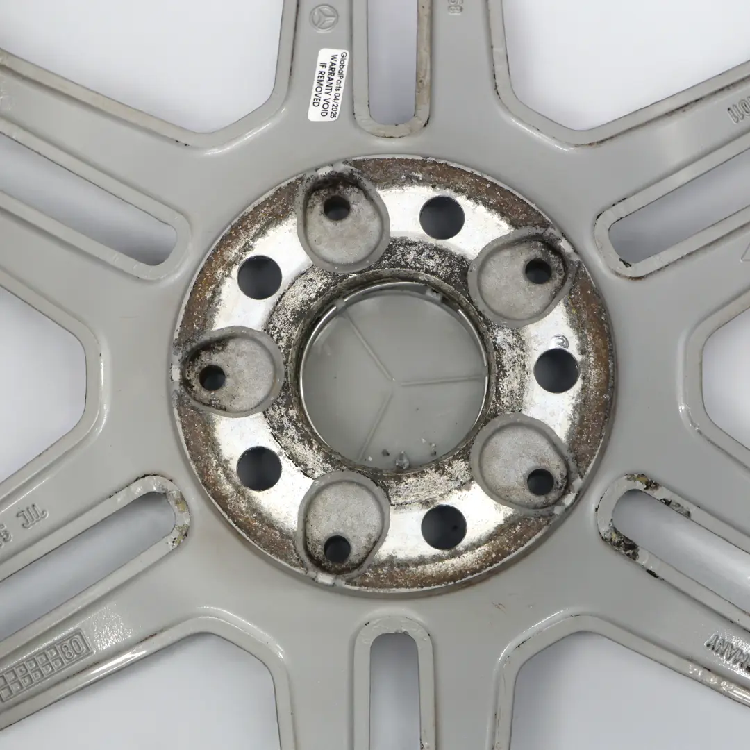 Double-Spoke Alloy Wheel Rim 17" ET:58 8,5J to Mercedes W204 AMG 6 with Part number A2044014602 Mercedes W204 AMG 6 Double-Spoke Alloy Wheel Rim 17" ET:58 8,5J - SKU A2044014602-2 - Part number A2044014602