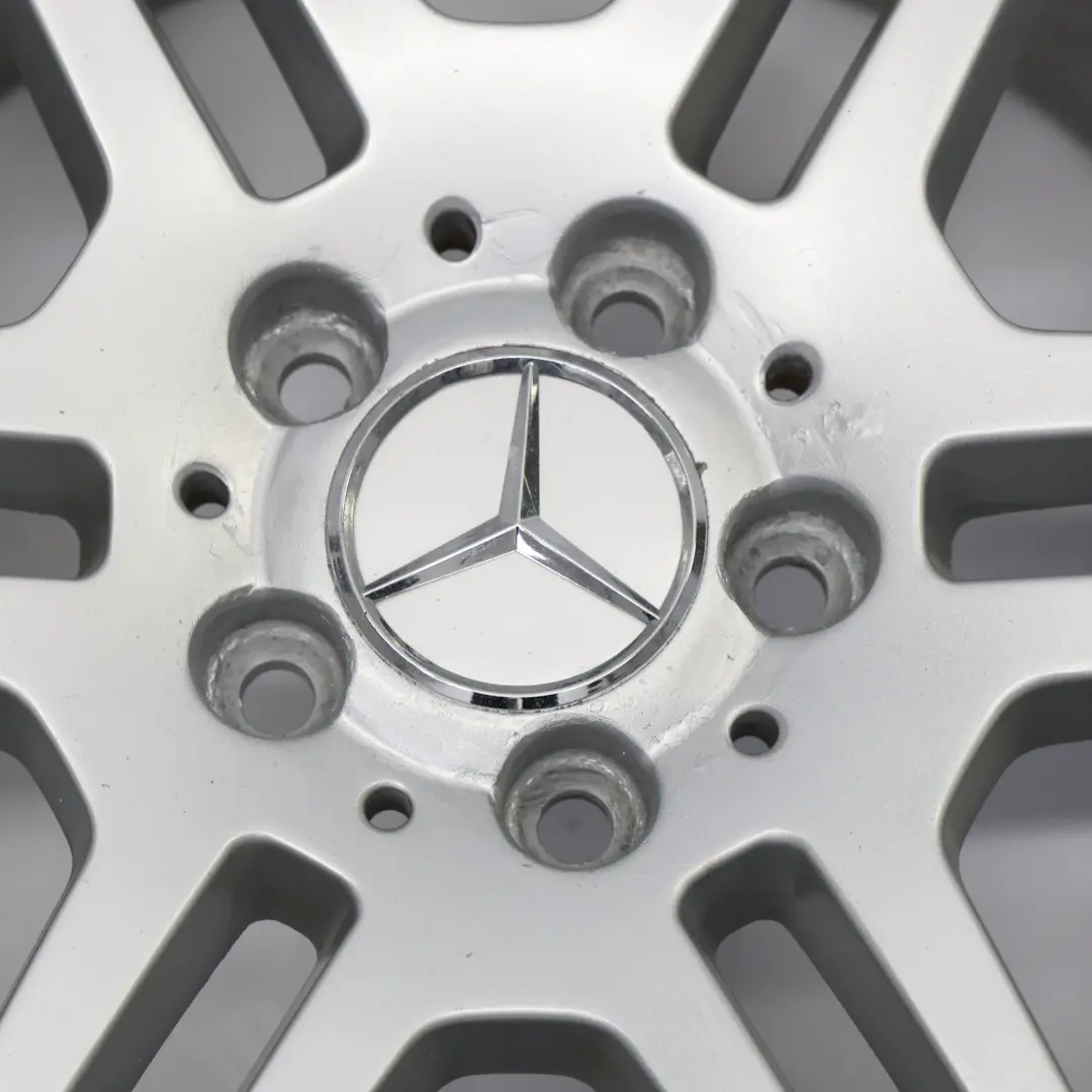 Mercedes C-Klasse W204 AMG Silber Alufelge Alu Felge 17" ET:58 8,5J - SKU A2044014602-2 - Teilenummer A2044014602