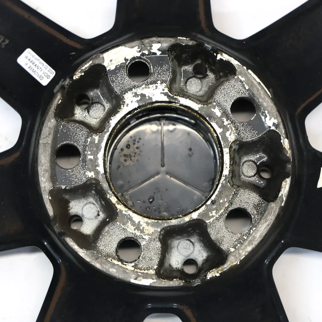 Mercedes W204 Jante alliage noir à 7 branches à l'avant 18" 8J ET:50 - SKU A2044019802-4 - Numéro de pièce A2044019802