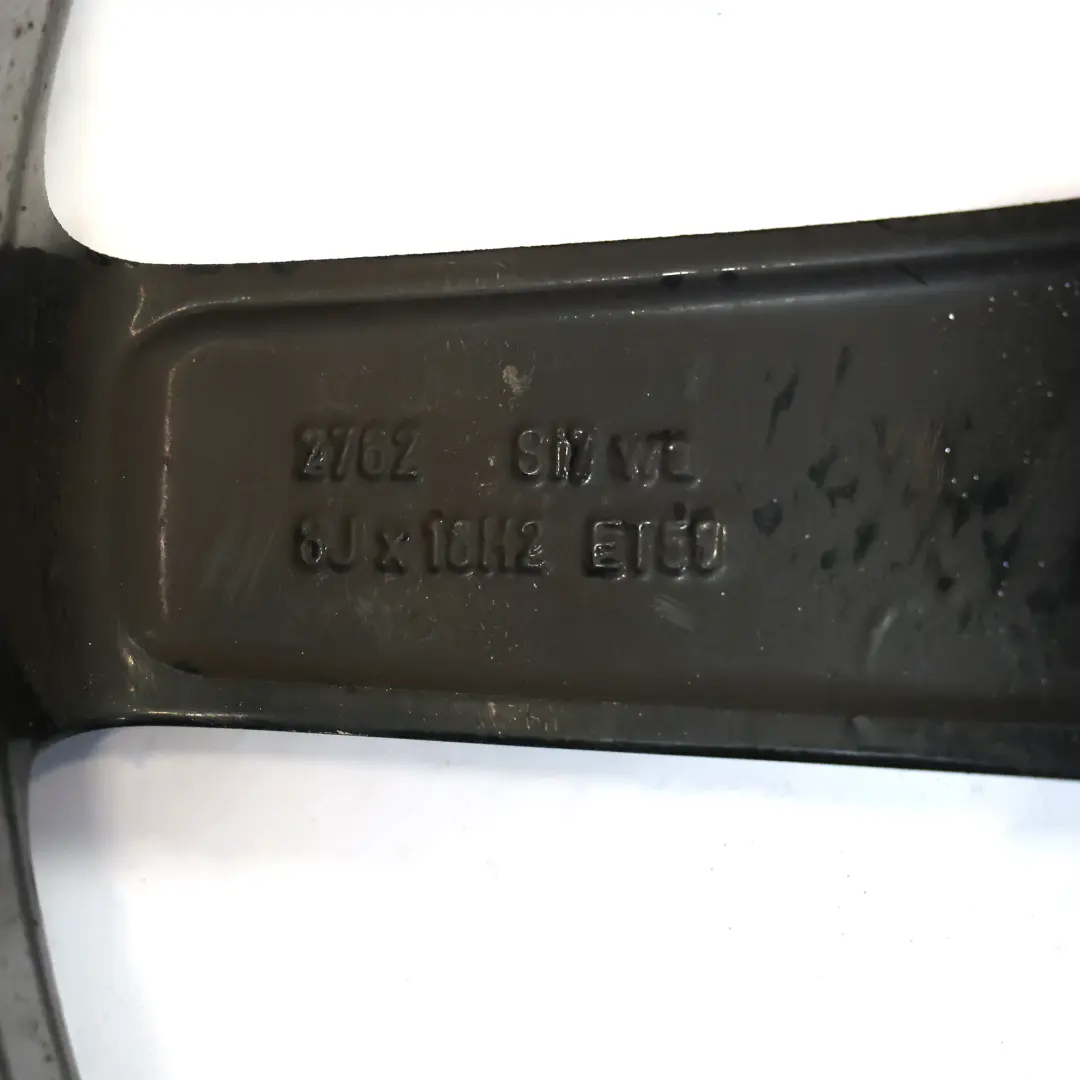 7-Speichen Felge vorne schwarz 18" 8J ET:50 für Mercedes W204 mit Teilenummer A2044019802 Mercedes W204 7-Speichen Felge vorne schwarz 18" 8J ET:50 - SKU A2044019802-5 - Teilenummer A2044019802