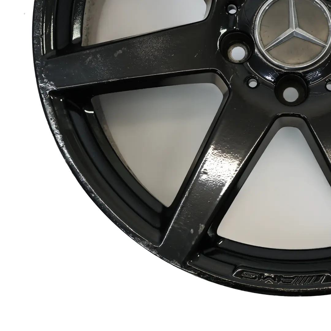Felga Aluminiowa 7-Ramienna AMG Czarna 18" 8J do Mercedes W204 o numerze A2044019802 Mercedes W204 Felga Aluminiowa 7-Ramienna AMG Czarna 18" 8J - SKU A2044019802-5 - Numer Części A2044019802