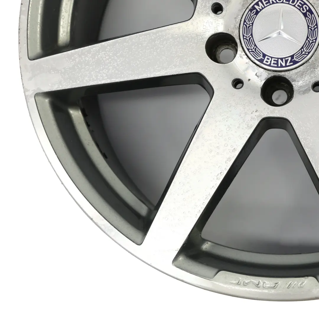 Mercedes W204 7-Spoke AMG Rear Alloy Wheel Rim 18" 8,5J ET:54 - SKU A2044019902-3 - Part number A2044019902