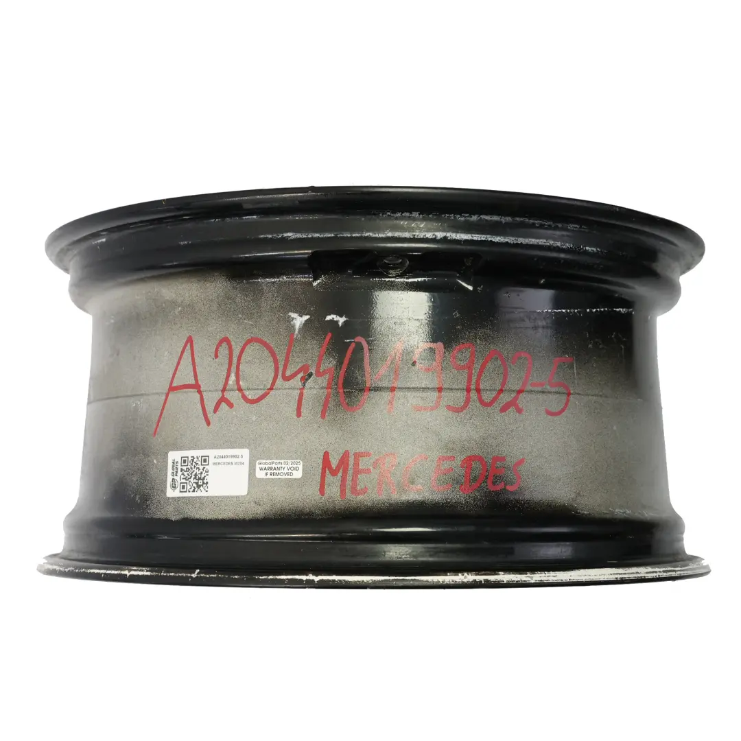 7-Speichen AMG Leichtmetallfelge schwarz 18" 8,5J für Mercedes W204 mit Teilenummer A2044019902 Mercedes W204 7-Speichen AMG Leichtmetallfelge schwarz 18" 8,5J - SKU A2044019902-5 - Teilenummer A2044019902