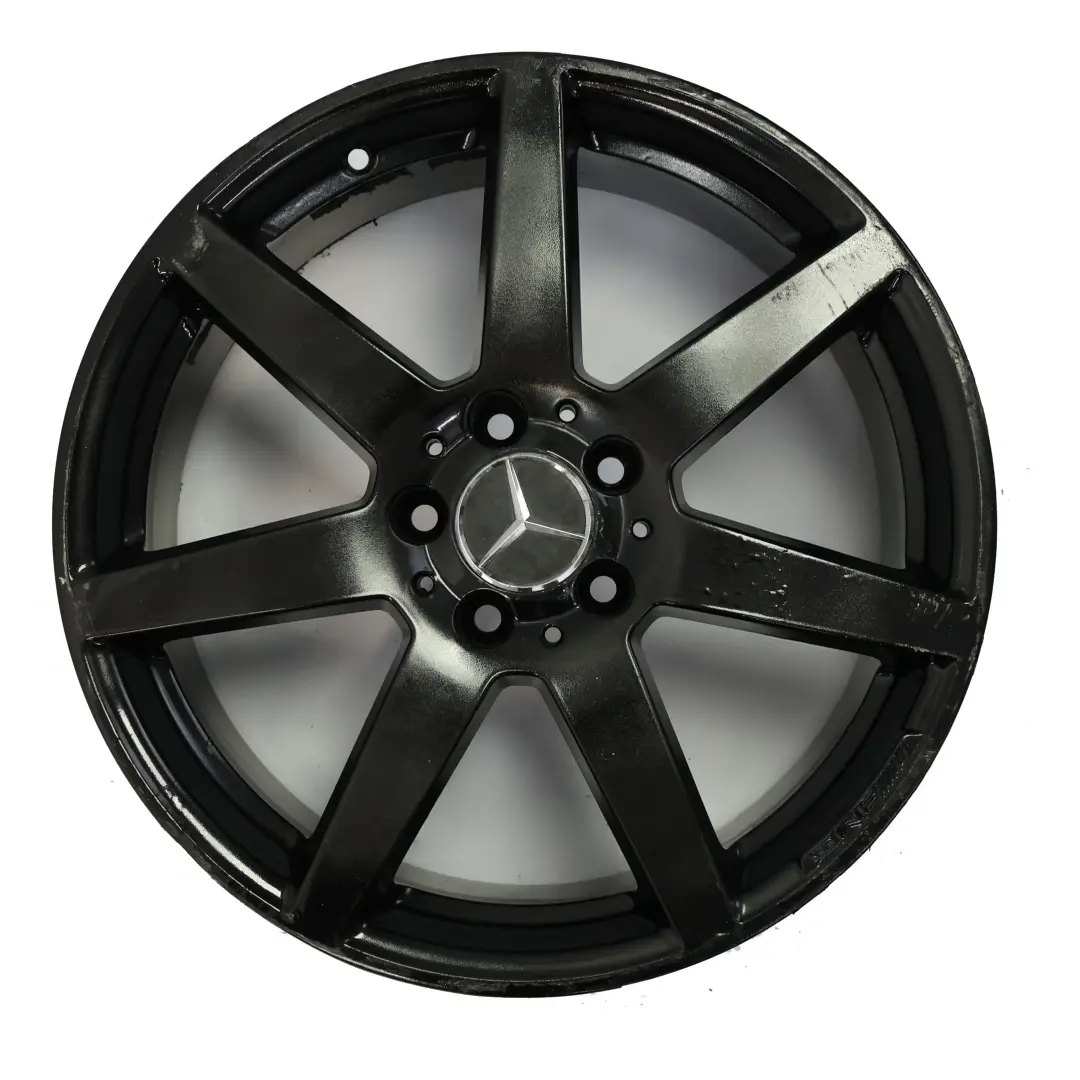 Mercedes W204 Jante alliage noir AMG 7 branches avant 18" 8,5J ET:54 - SKU A2044019902-6 - Numéro de pièce A2044019902