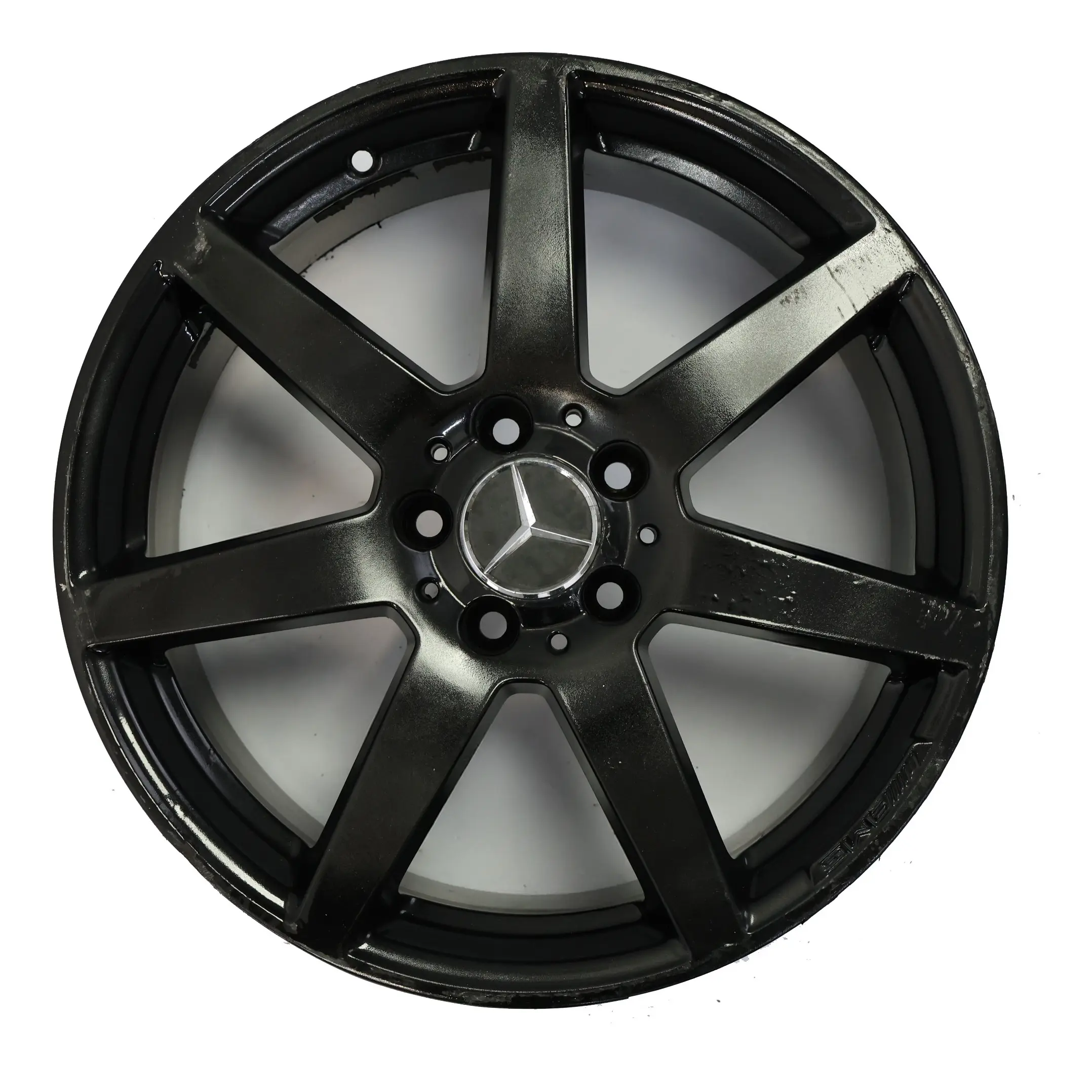 Mercedes W204 Jante alliage noir AMG 7 branches avant 18" 8,5J ET:54 A2044019902