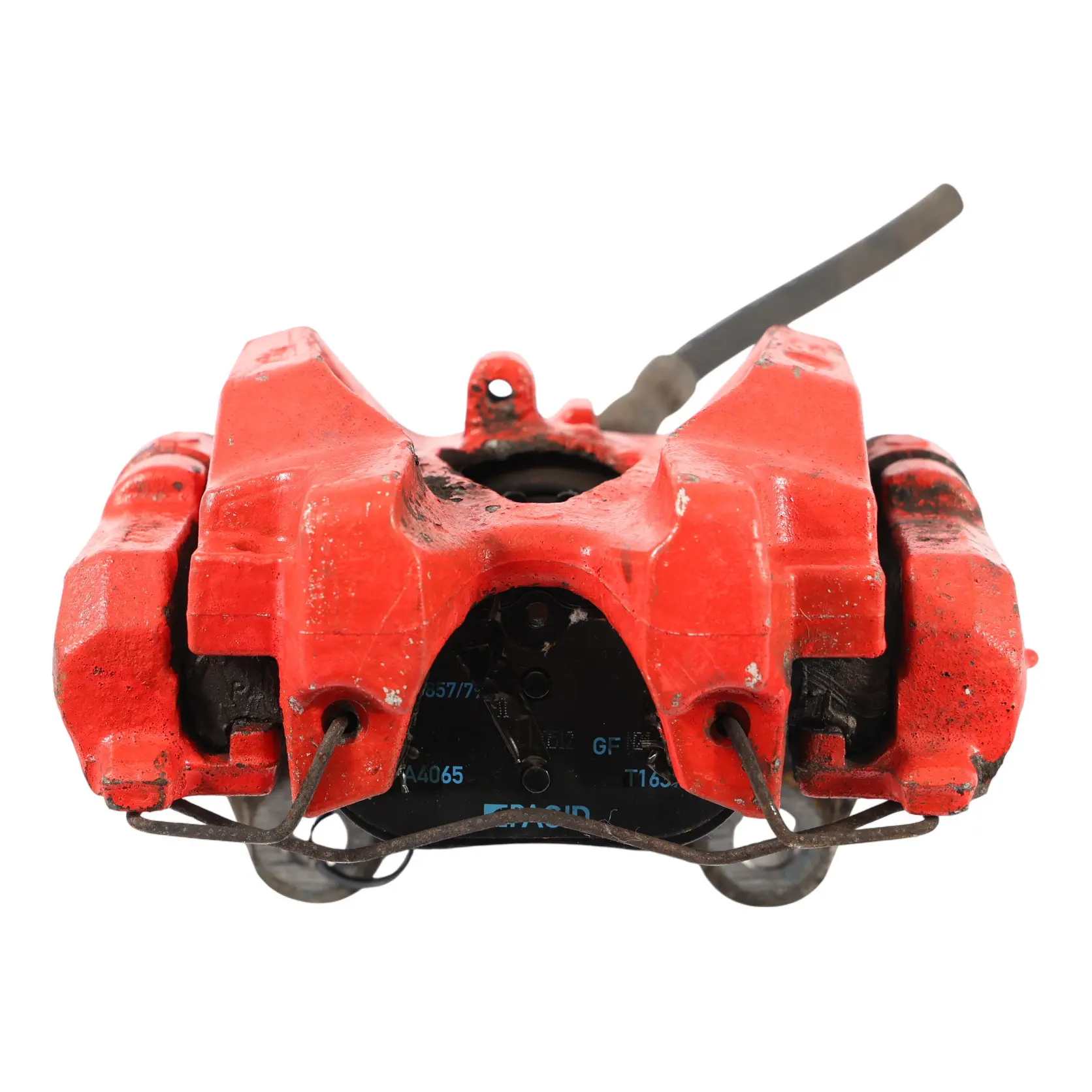 Brake Caliper Mercedes W204 C207 Rear Left N/S Red Wheel Housing A0004232381
