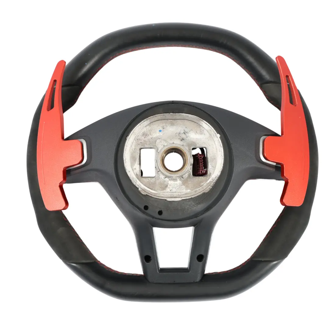  Steering Wheel Mercedes C117 W176 C204 Black Leather Alcantara Paddle Shift - SKU A2044605203 - Part number A2044605203
