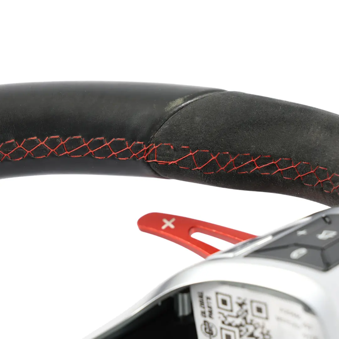 Lenkrad Mercedes C117 W176 C204 Schwarz Leder Alcantara Schaltwippen für mit Teilenummer A2044605203 Lenkrad Mercedes C117 W176 C204 Schwarz Leder Alcantara Schaltwippen - SKU A2044605203 - Teilenummer A2044605203