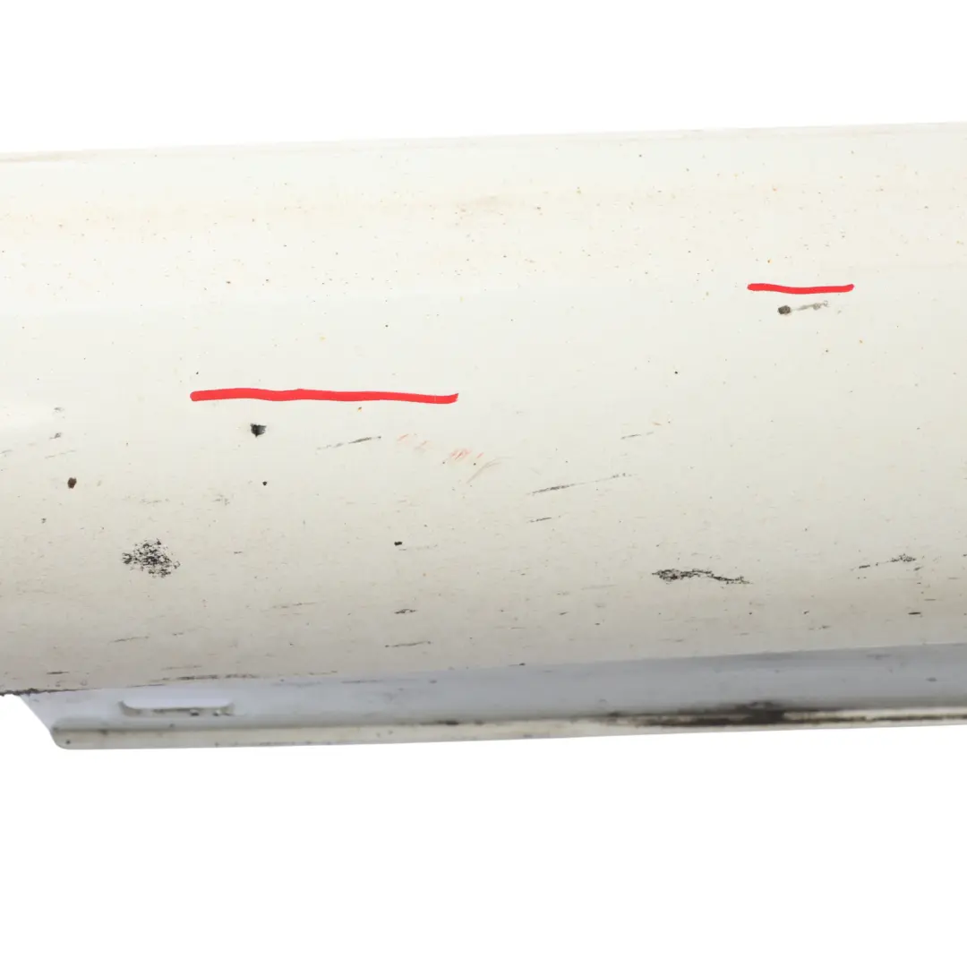 Side Skirt Mercedes C204 AMG Door Sill Cover Left N/S Calcite White - 650 to with Part number A2046982554 Side Skirt Mercedes C204 AMG Door Sill Cover Left N/S Calcite White - 650 - SKU A2046982554-CW1 - Part number A2046982554