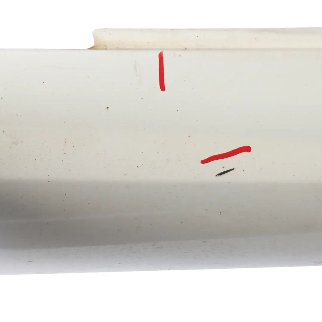  Side Skirt Mercedes C204 AMG Door Sill Cover Right O/S Calcite White - 650 - SKU A2046982654-CW - Part number A2046982654